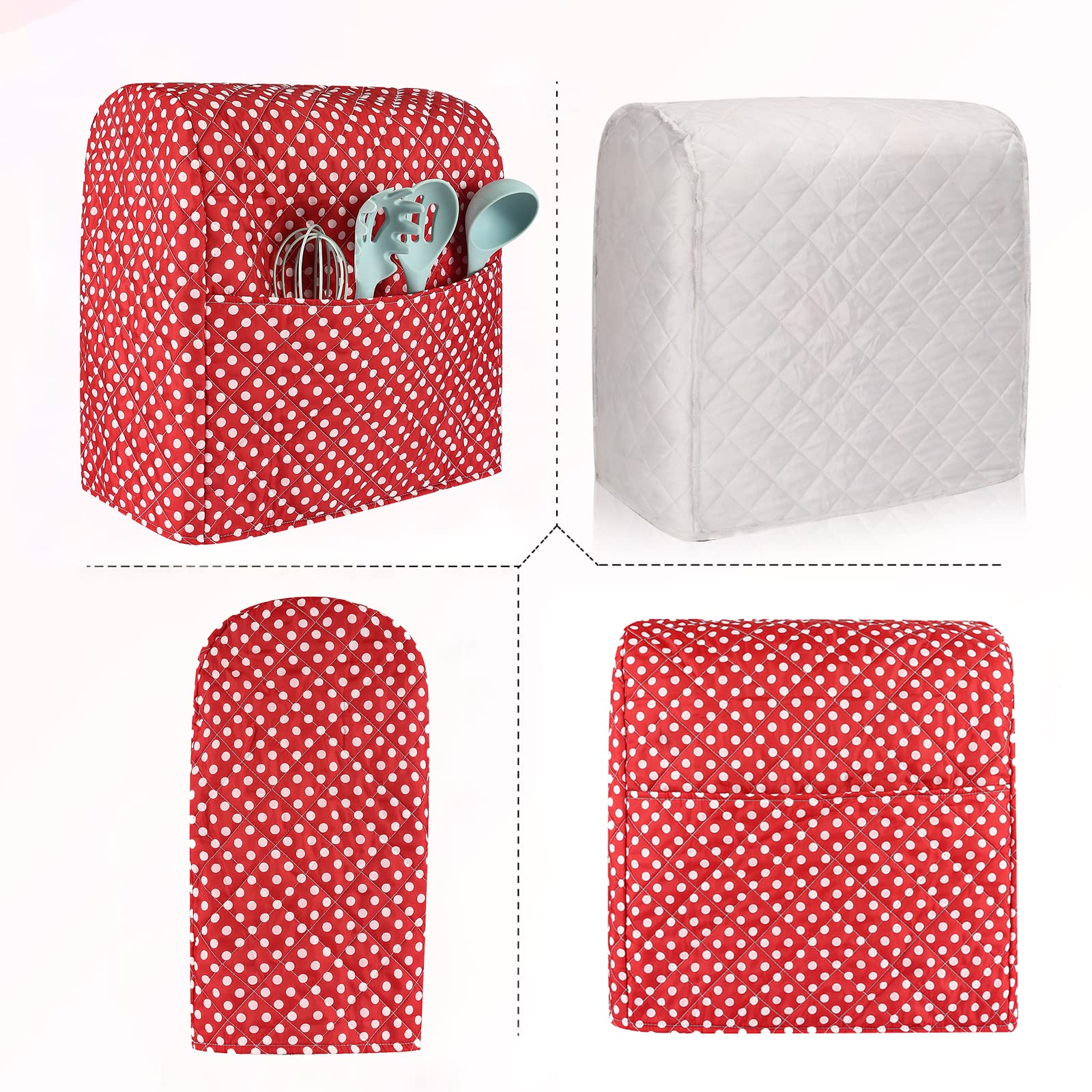 Kitchenaid Mixer Cover - Compatible With 5-8 Quart Mixer, Includes Pockets