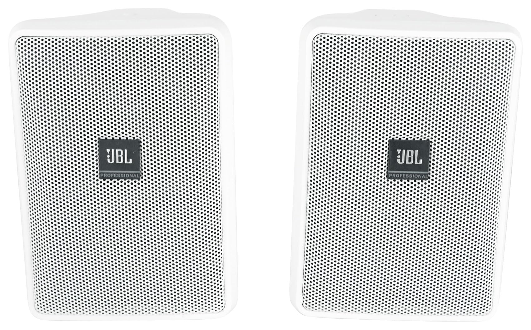 JBL Control 23-1 3 Inches Ultra-Compact Indoor Outdoor Speakers - White, Pair