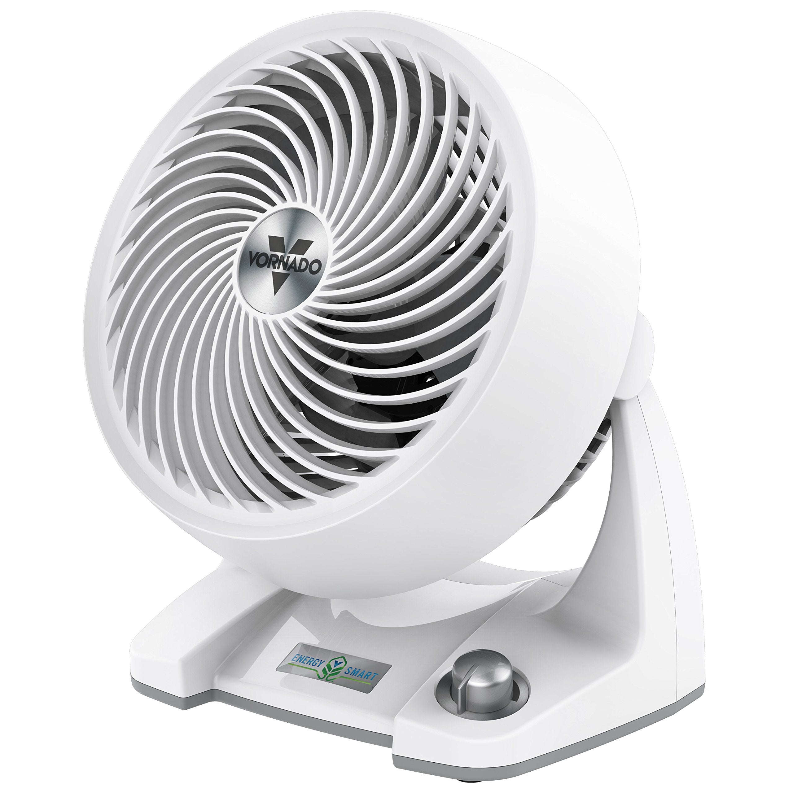 Vornado 533Dc Energy Smart Small Air Circulator Fan With Variable Speed Control, White