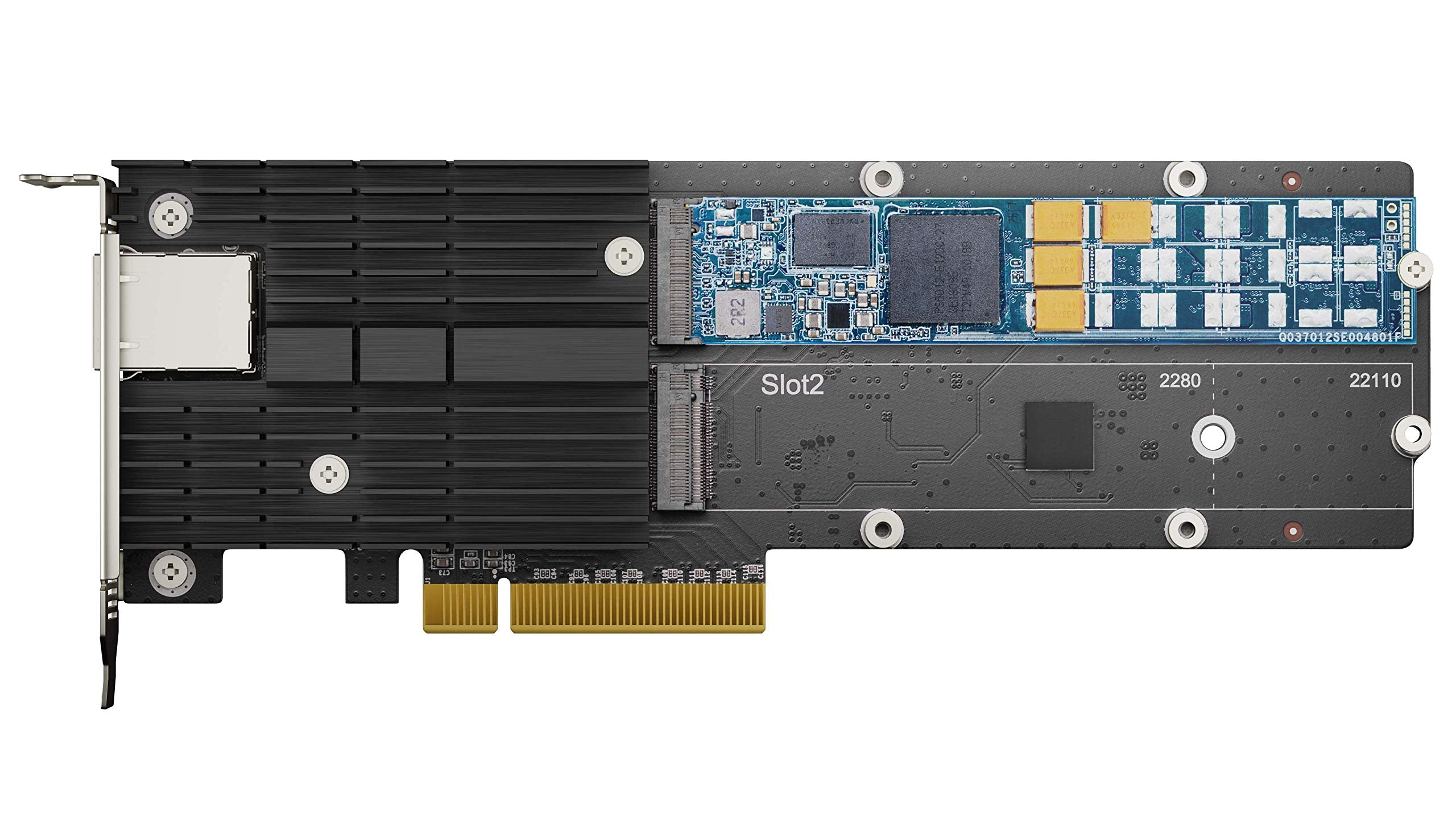 Synology 10Gb Ethernet And M2 Adapter Card E10M20 T1, Rj 45 1 Port