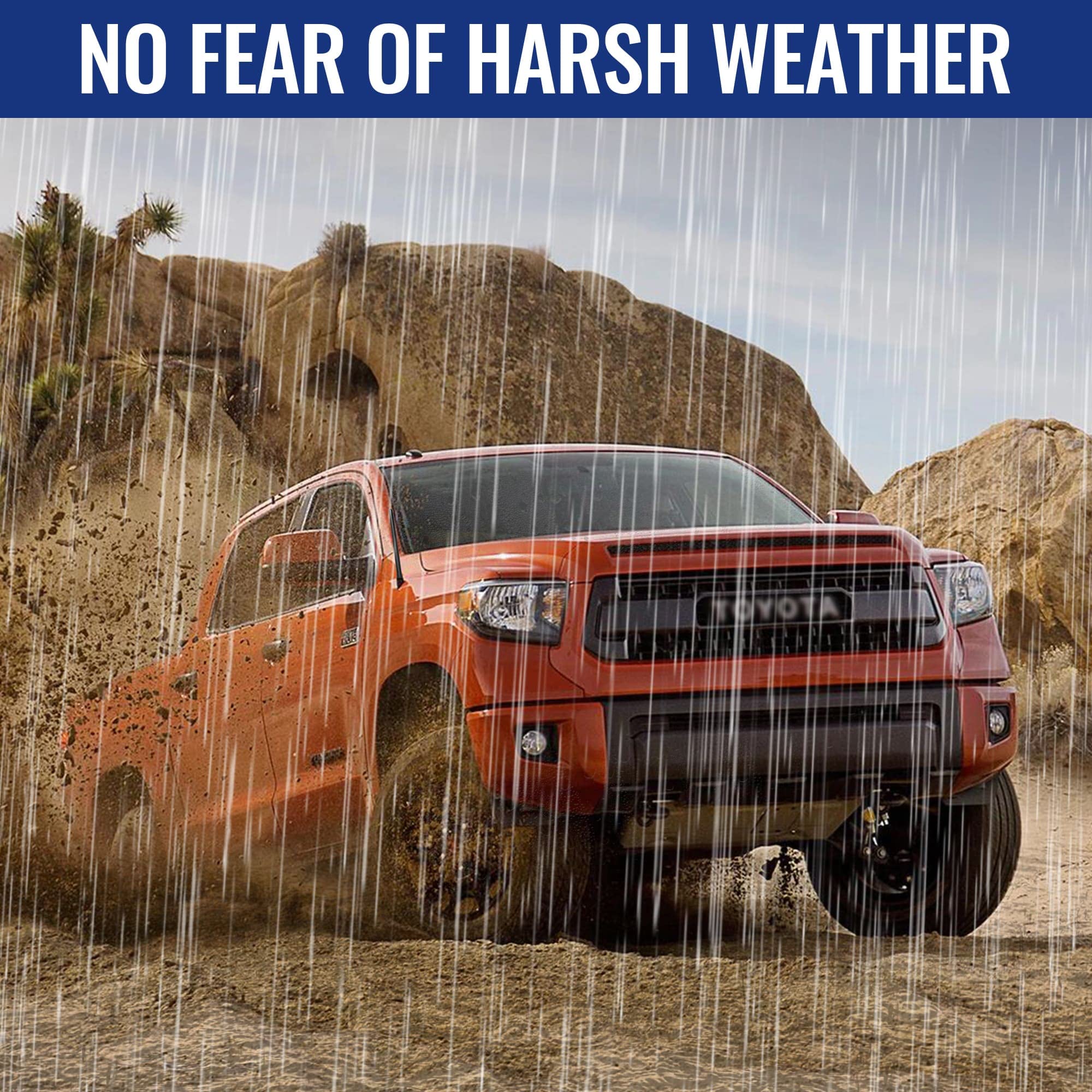 Ksaauto 6 3/4 Inch Antenna For 1995 2015 Toyota Tacoma, Toyota Tacoma Accessories 1995 2015, Tacoma Car Truck Antenna Replacemen