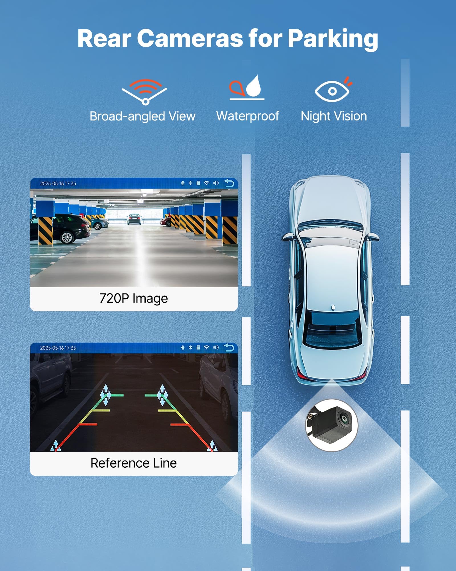 Vevor Wireless Car Stereo, 9-Inch Hd Portable Radio Touch Screen Compatible With Apple Carplay & Android Auto, Carplay Screen Wi