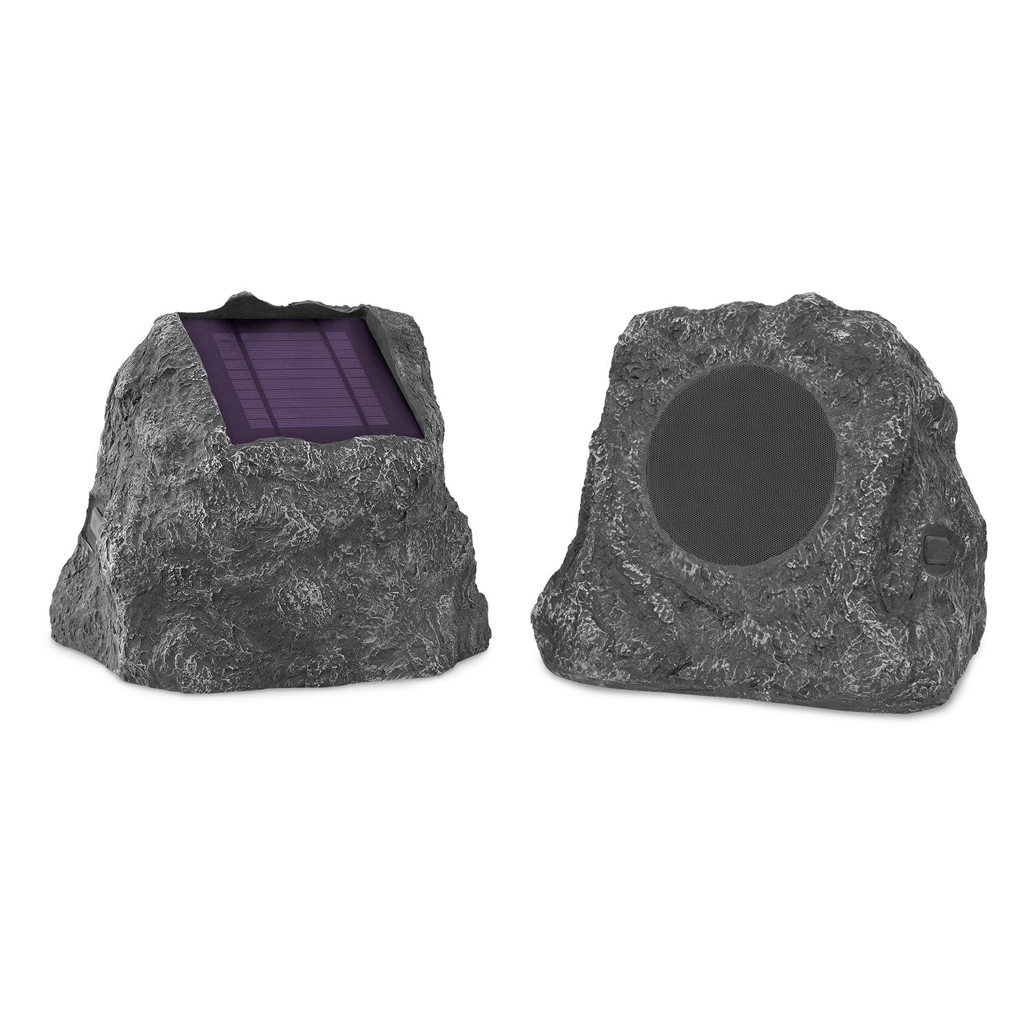 it.innovative technology Outdoor Rock Speaker Pair - Wireless Bluetooth , for Garden, Patio, Waterproof, Built for all Seasons &