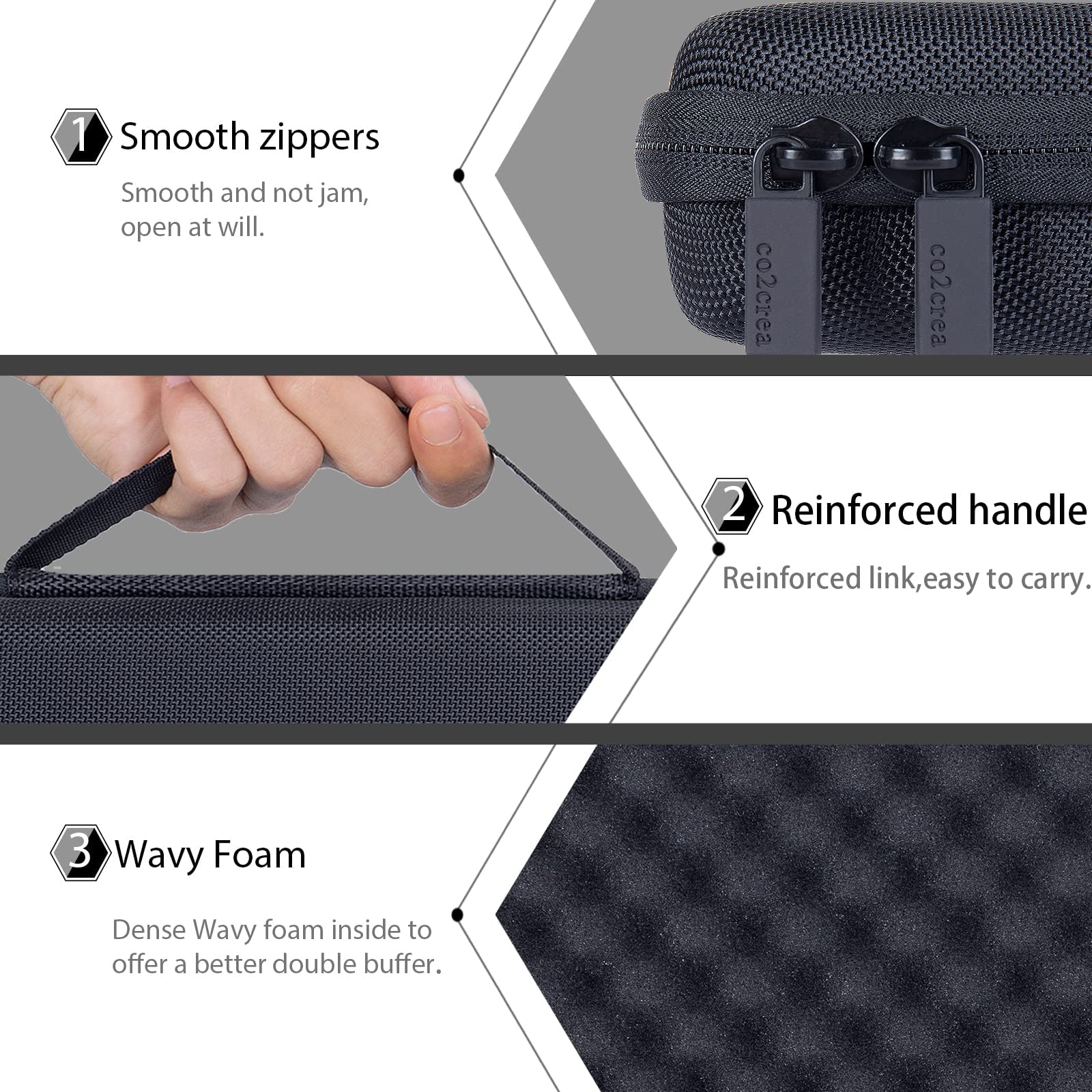 Co2Crea Hard Case Replacement For Logitech Mx Keys Mini Advanced Wireless Illuminated Keyboard