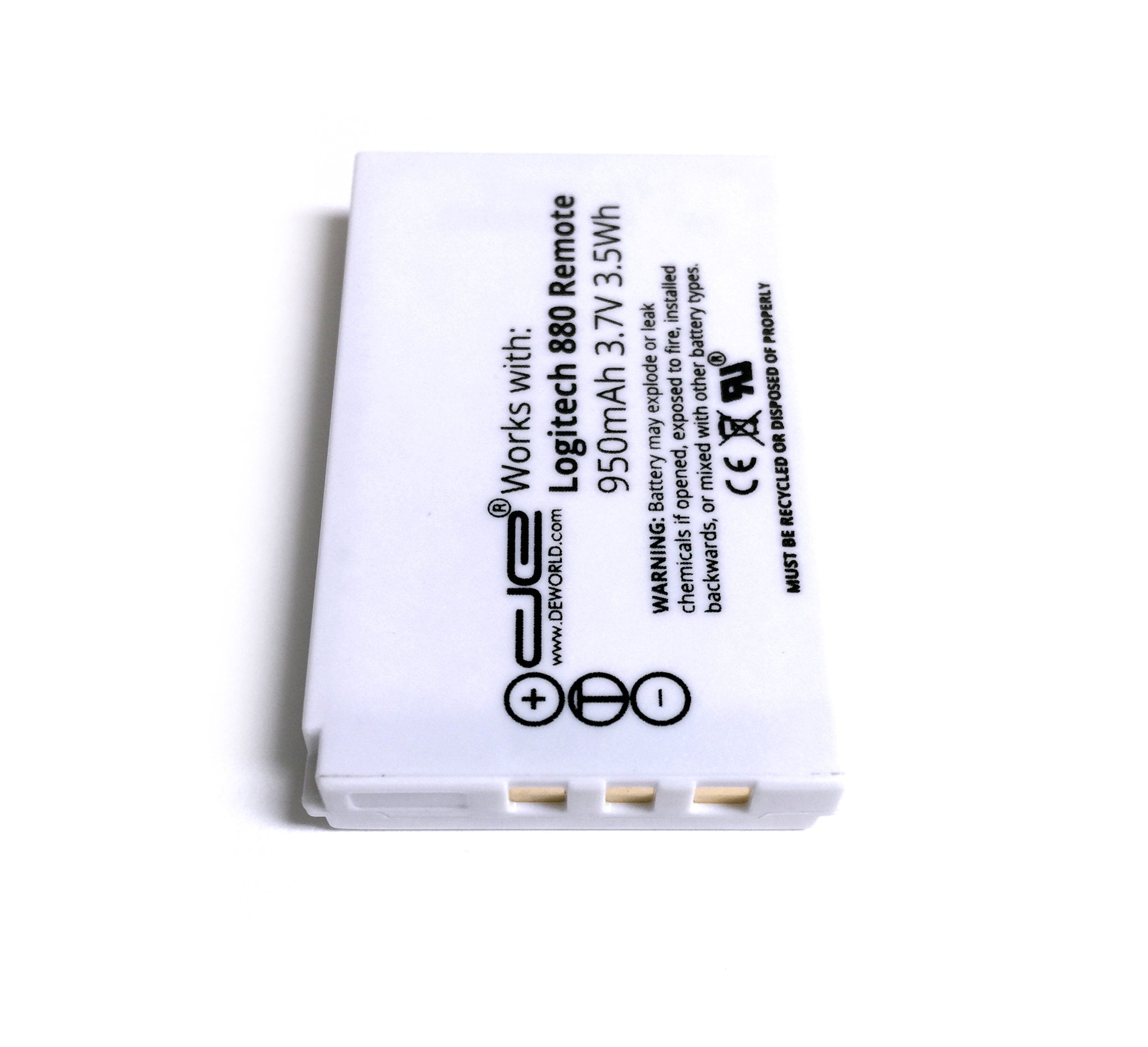 Logitech Harmony Remote Control Replacement Rechargeable Battery   Harmony One, Harmony One Advanced, Harmony 720, 850, 880, H88