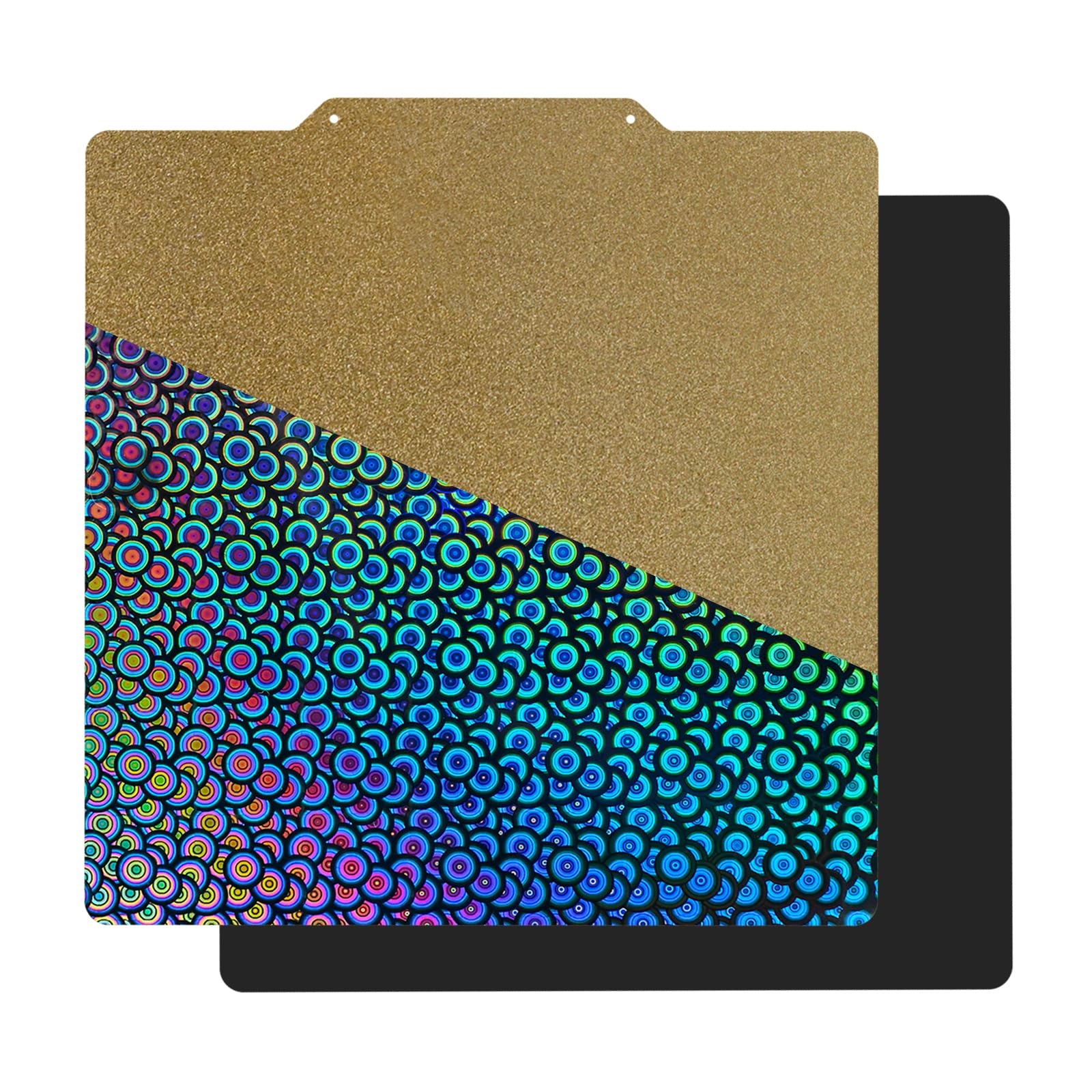 Ajoyib 220Mm 3D Print Bed Flexible Pei And Pey Build Surface Compatible With Mk2 Mk2A Anet A8 A6 Duplicator I3 Artillery Genius