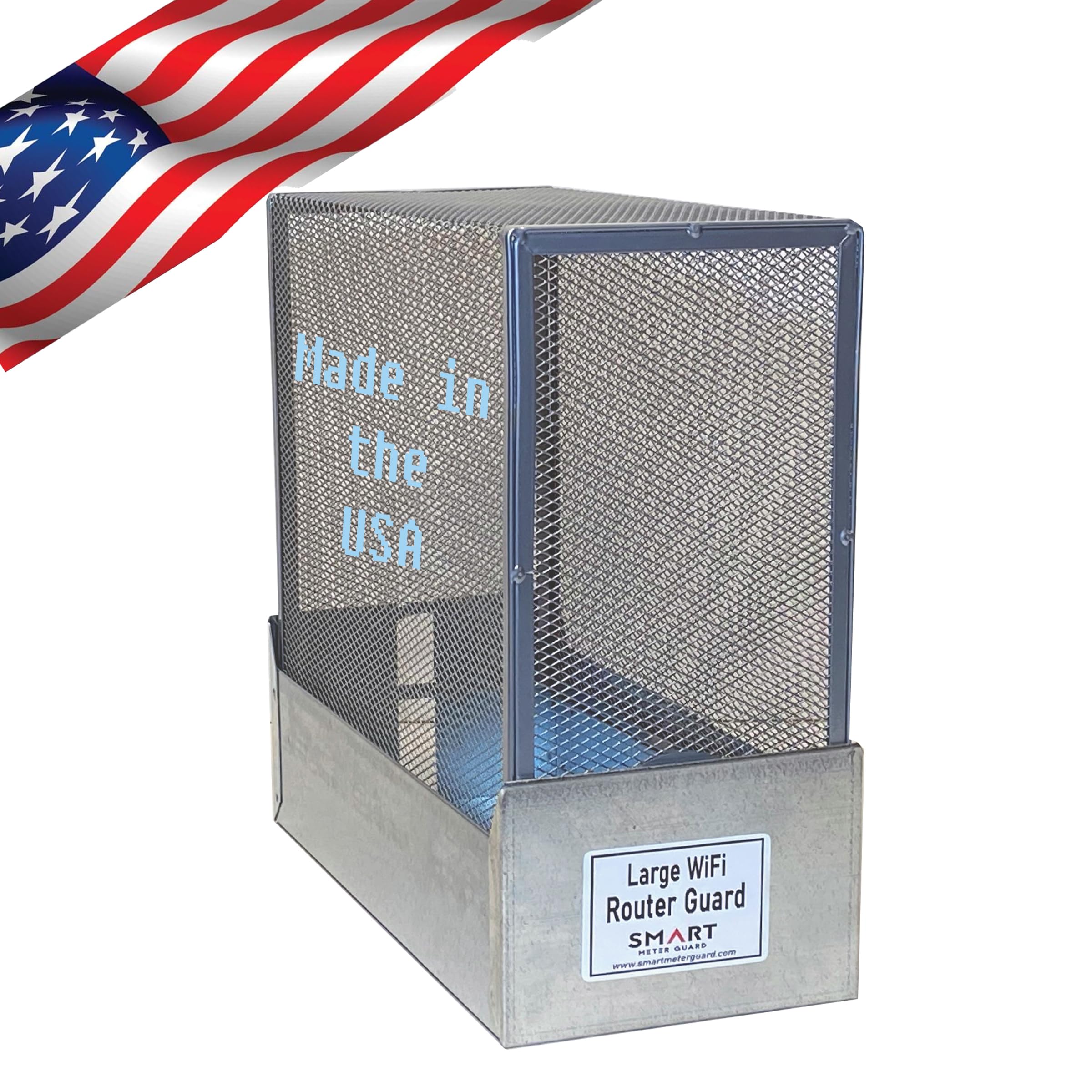 Large Wifi Router Guard Cover (Blocks About 90% Of Wifi Router Emf While You Can Still Use The Router) Blocks 5G!