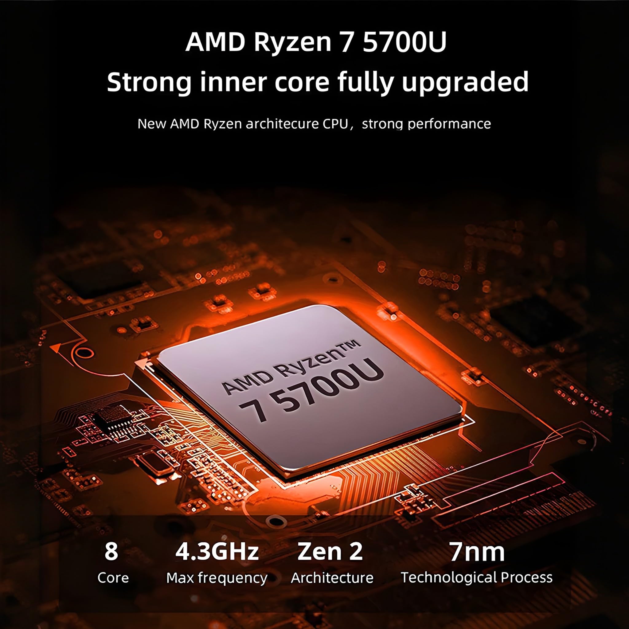 Lenovo Flex 5 2 In 1 Laptop, 14 Inch 2.2K Ips Touchscreen Display, Amd Ryzen 7 5700U, Backlit Keyboard, Fingerprint Reader, Long