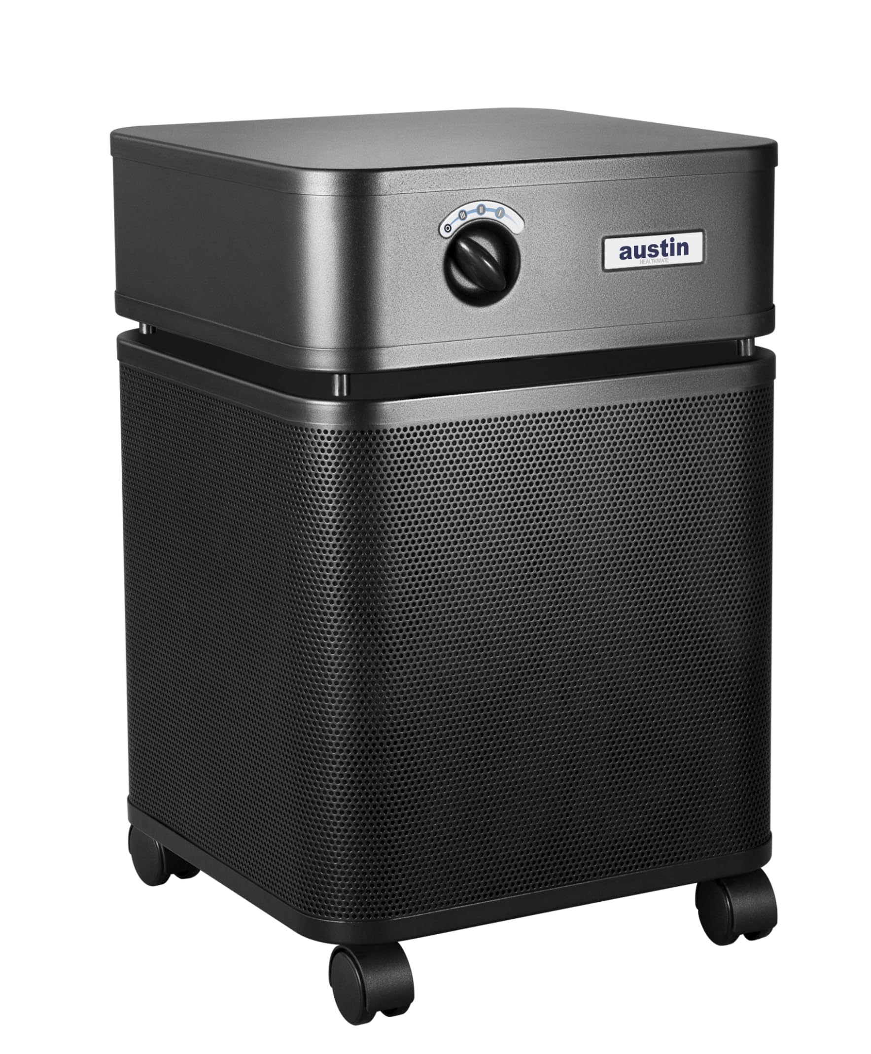 Austin Air HealthMate Standard Air Purifier, Black - Advanced 4- Stage Filtration Air Purifiers For Home with Activated Carbon &