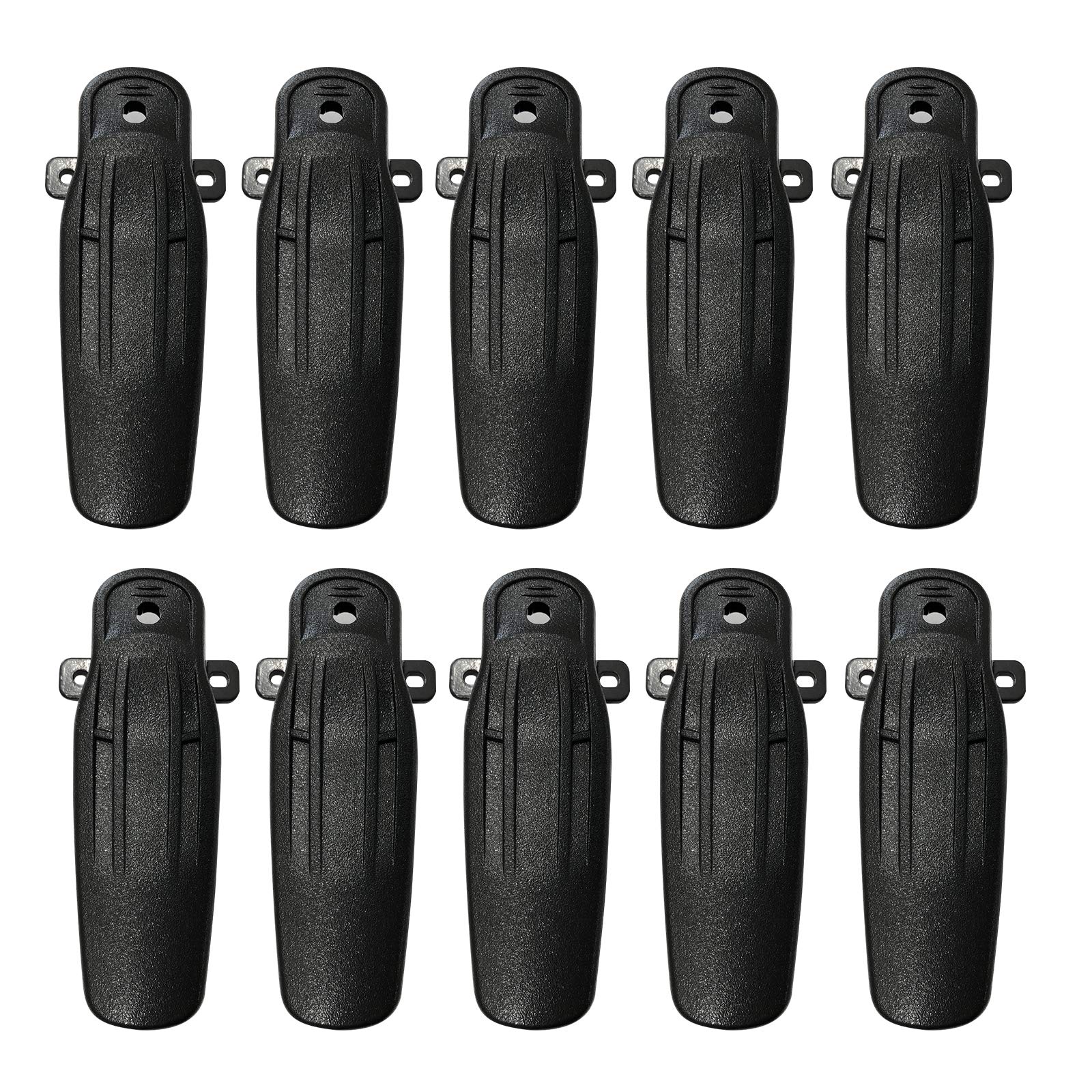 10Pcs KBH-11 Belt Clip Compatible with Radio TK2180 TK3180 TK5210 TK5220 TK5310 TK5200 NX5300 NX5400 NX210 NX200 NX300 NX200G NX