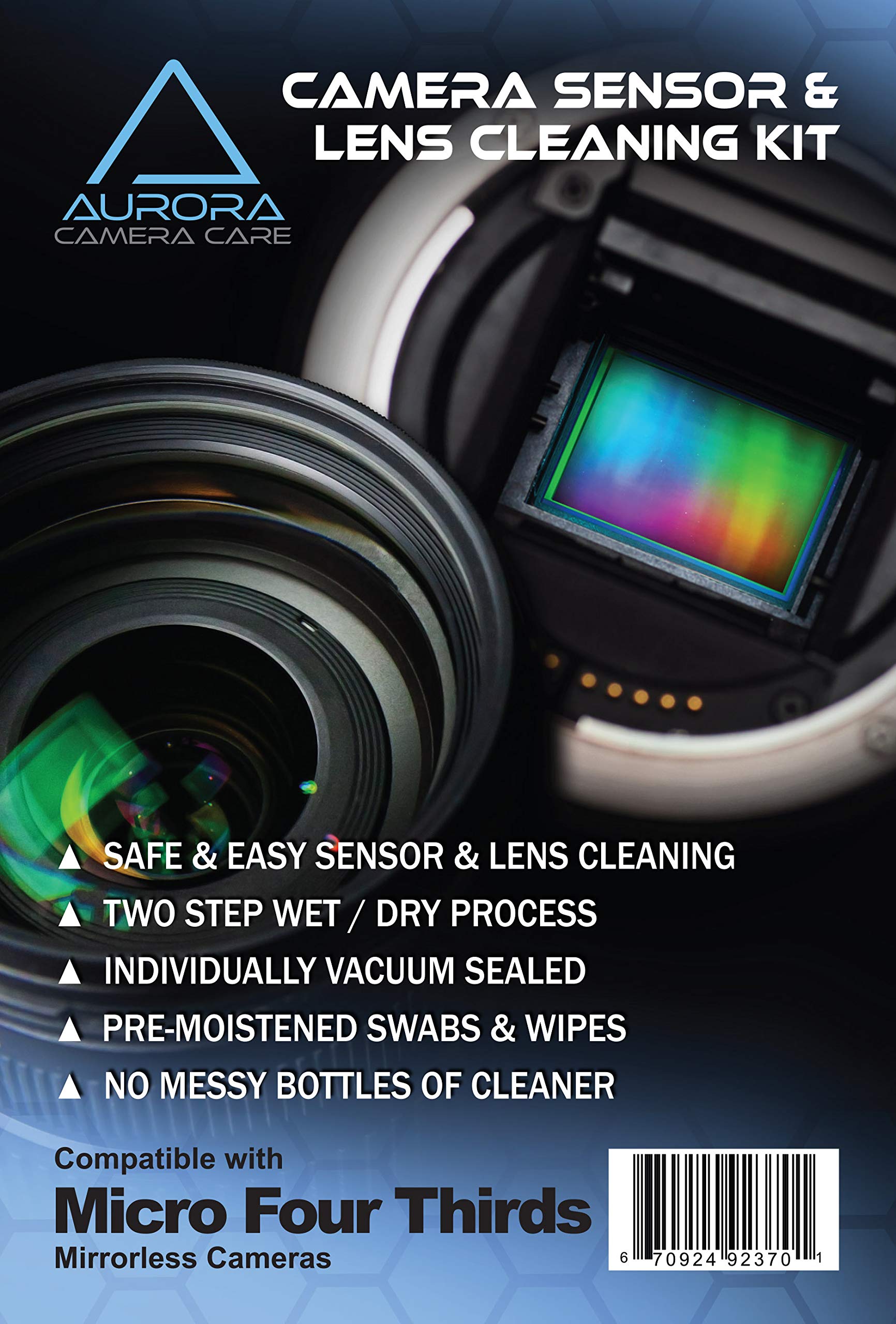 Aurora Camera Care Camera Sensor & Lens Cleaning Kits (Micro Four Thirds)