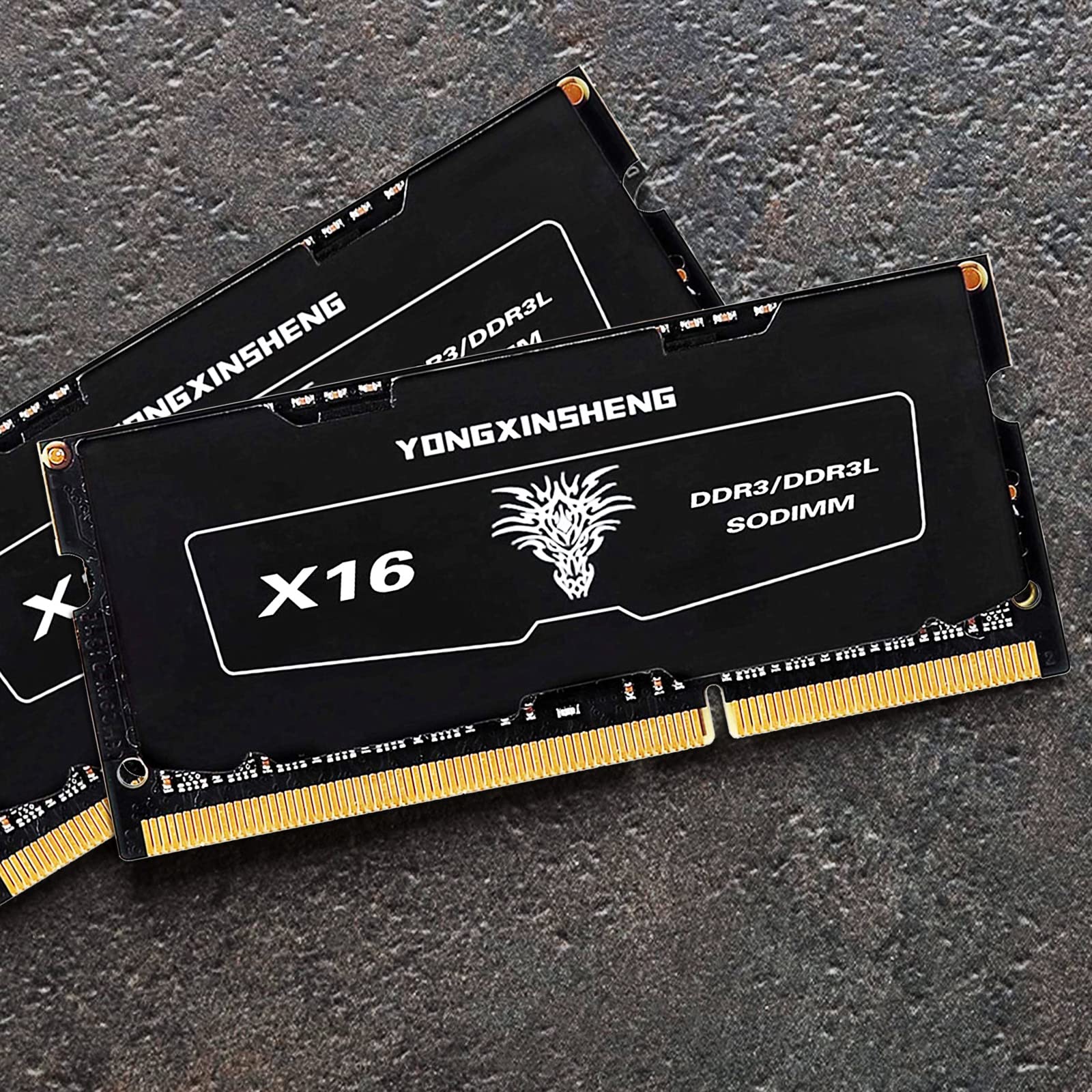 Yongxinsheng 8Gb Kit (2X4Gb) Ddr3L / Ddr3 1600Mhz Cl11 Sodimm Laptop Memory Pc3L 12800 / Pc3 12800 204Pin 1.35V / 1.5V 2Rx8 Dual