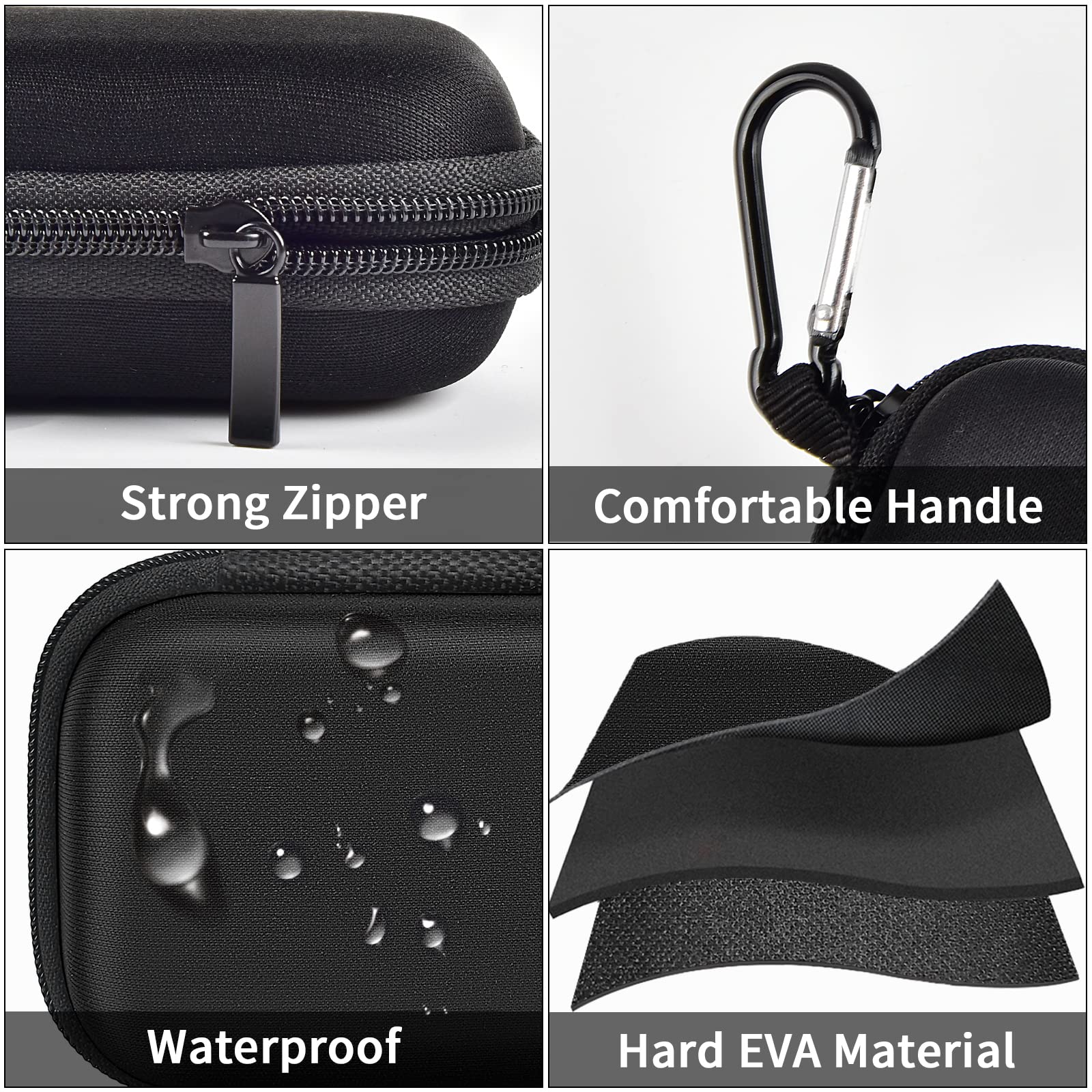 Hard Case Compatible With Sandisk Extreme Pro/For Sandisk 500Gb 1Tb 2Tb 4Tb Portable External Ssd. Carrying Travel Holder For Cr