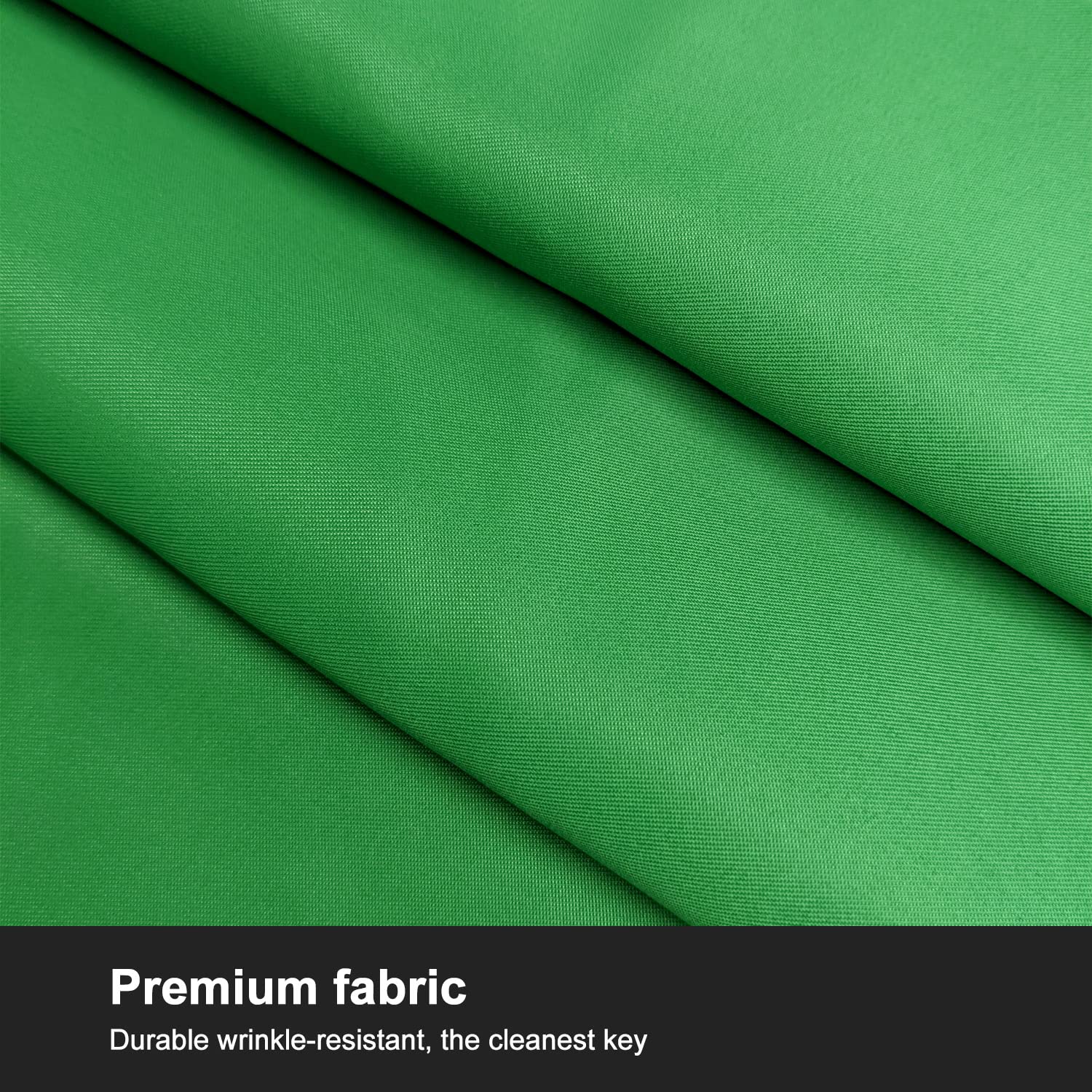 Limostudio 10 X 20 Ft. (W X H) Chromakey Green Photo Backdrop Background Screen, Superior 150Gsm Synthetic Fabric Premium A + Gr