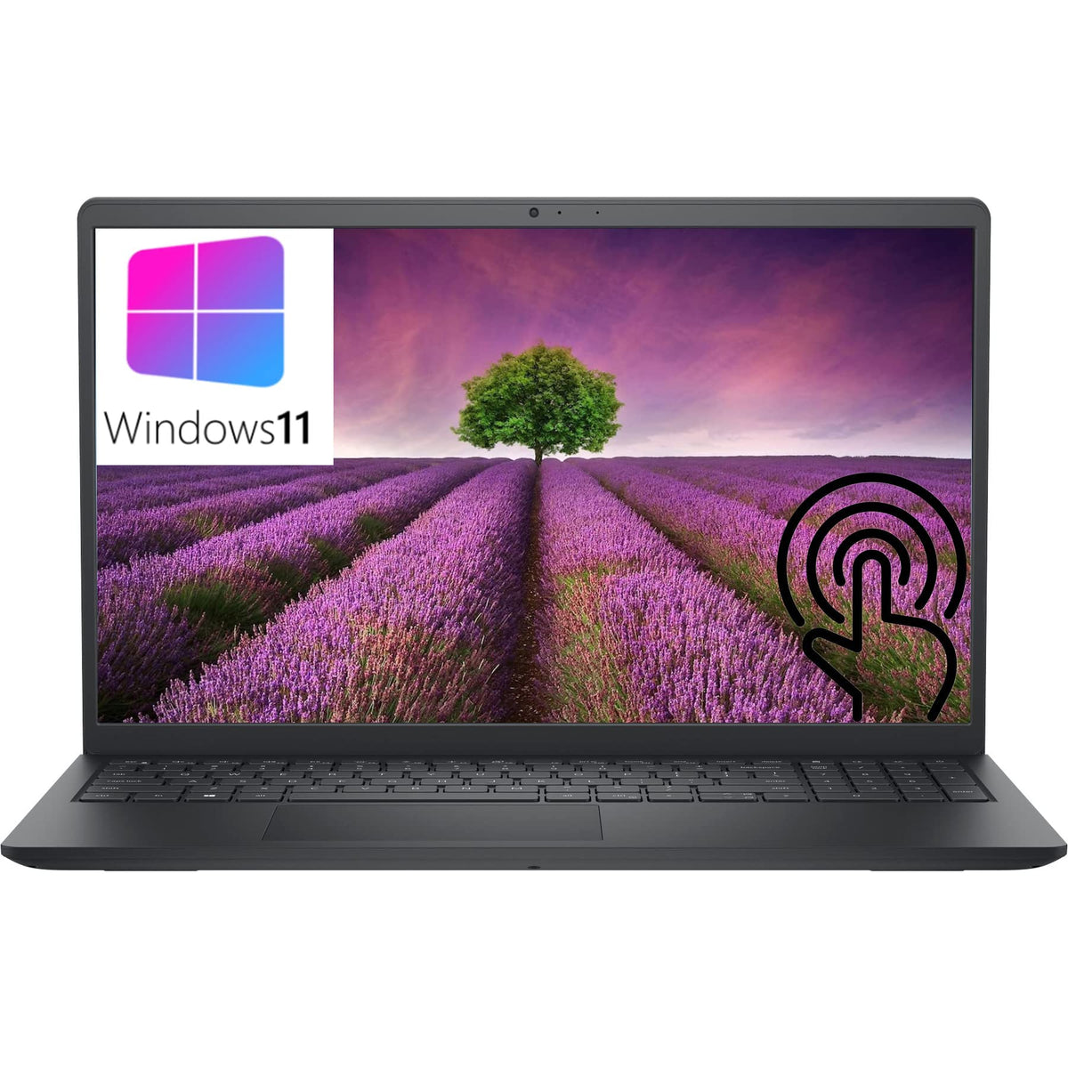 Dell 2022 Inspiron 15 3000 3511 15.6' FHD Touchscreen Laptop, Intel Quard Core i5 1035G1 (Beats i7 8550U), 16GB DDR4 RAM, 1TB PCIe SSD, 802.11AC WiFi, BT, Webcam, Carbon Black, Windows 11