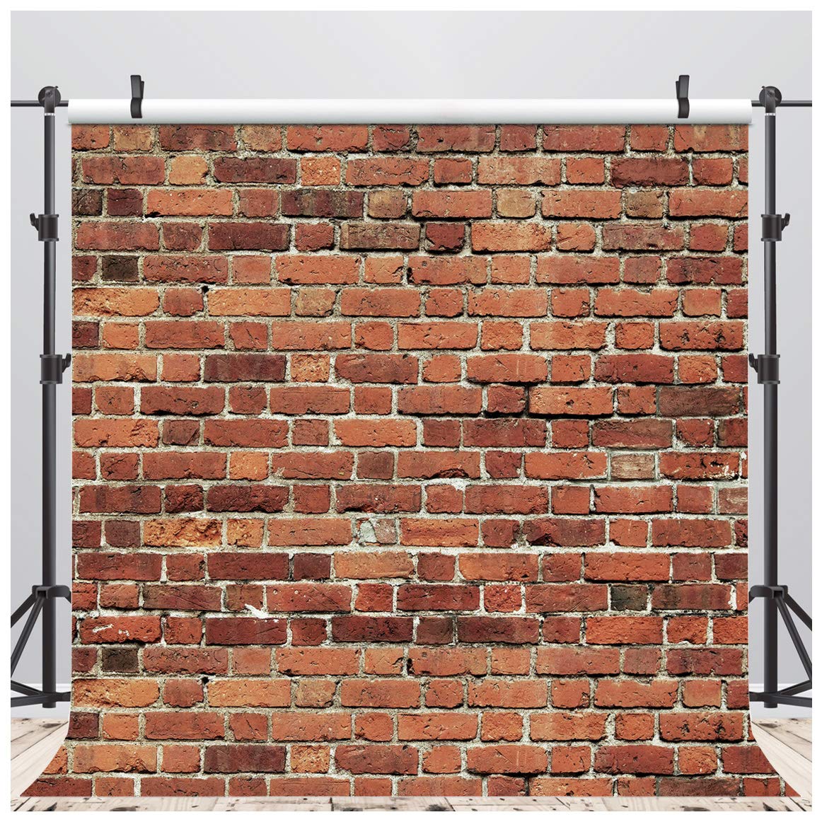 Aiikes 10X10Ft Red Brick Wall Photography Backdrop Thin Vinyl Photo Backdrops Baby Birthday Party Graduation Home Decoration Pho