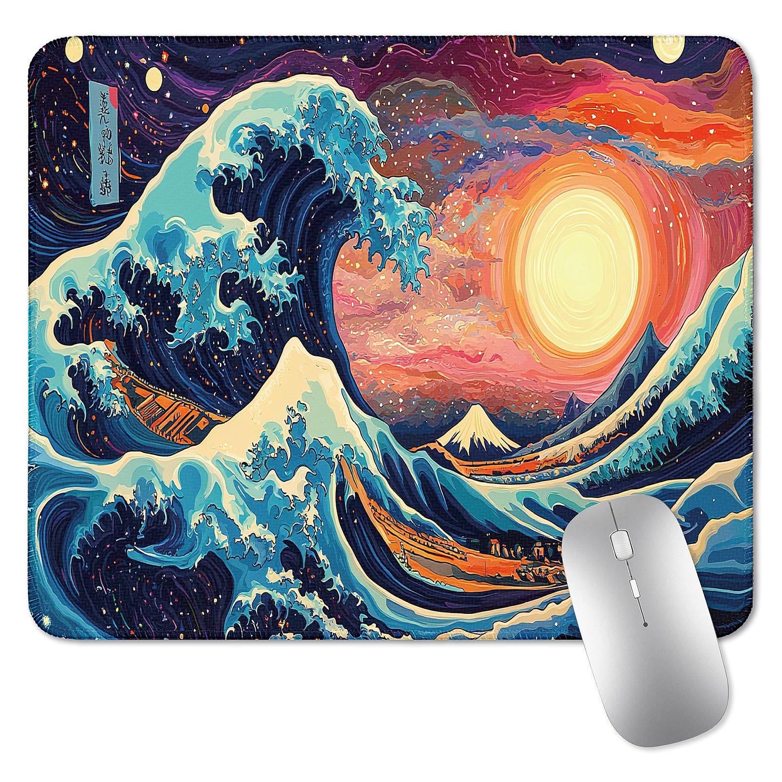 Yuhijoy Mouse Pad for Gaming & Office - (11.8  9.8) Small Desk Mat with Smooth Surface and Stylish Design for PC, Home Office De