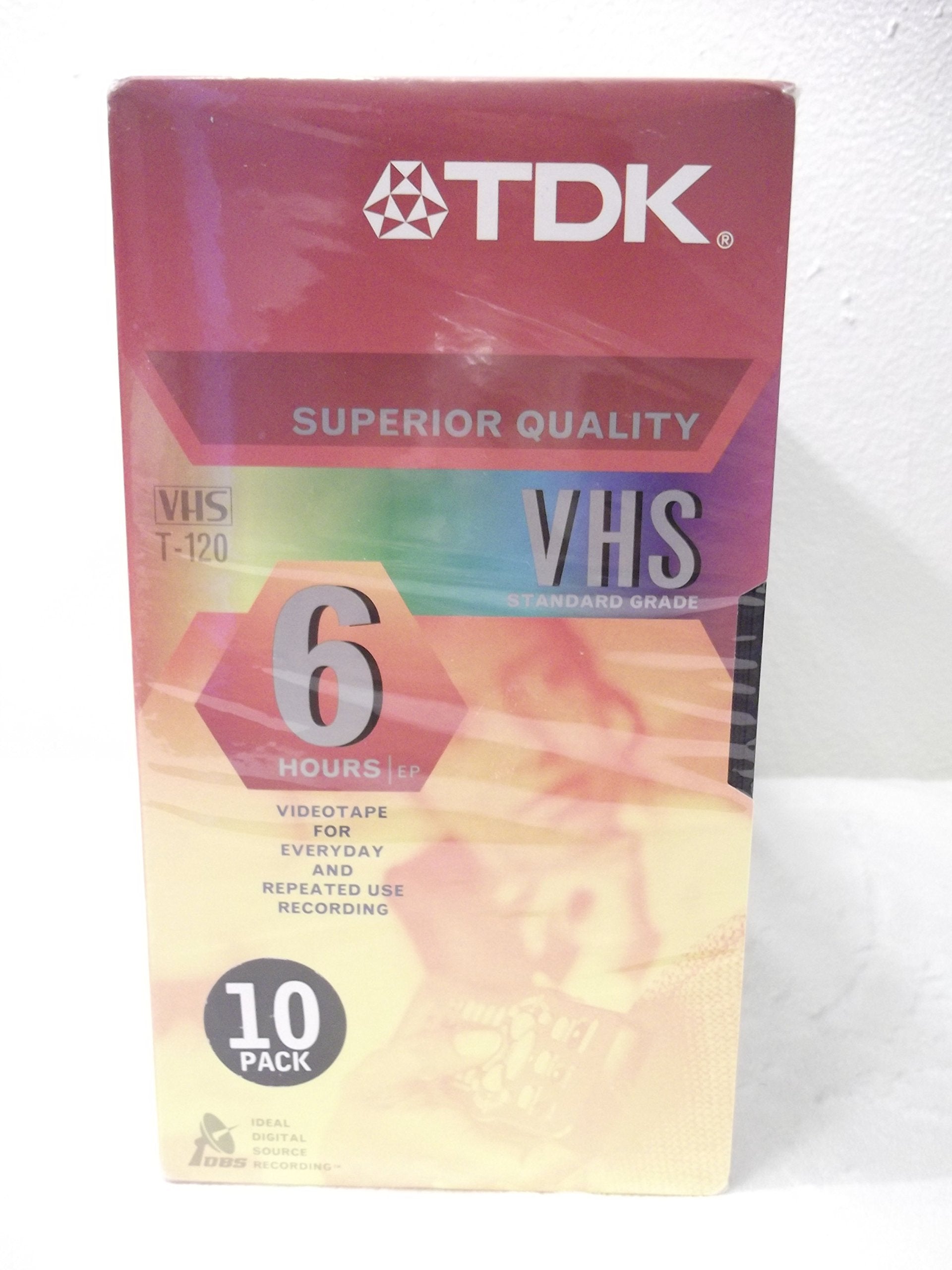 Standard Grade Video Tape 10 Pack (Pack of 1)