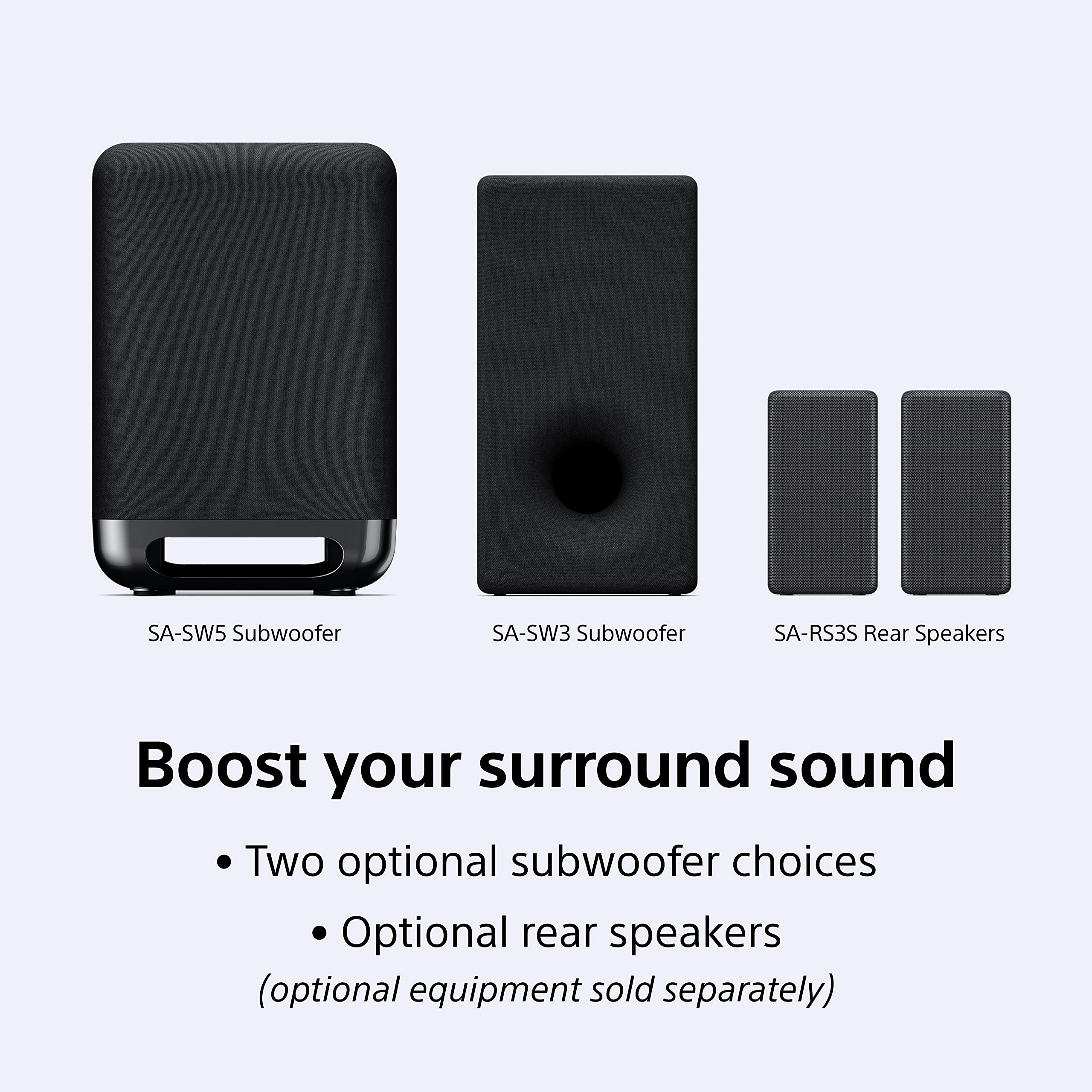 Sony HT S2000 Compact 3.1 Ch Dolby Atmos Sound Bar.