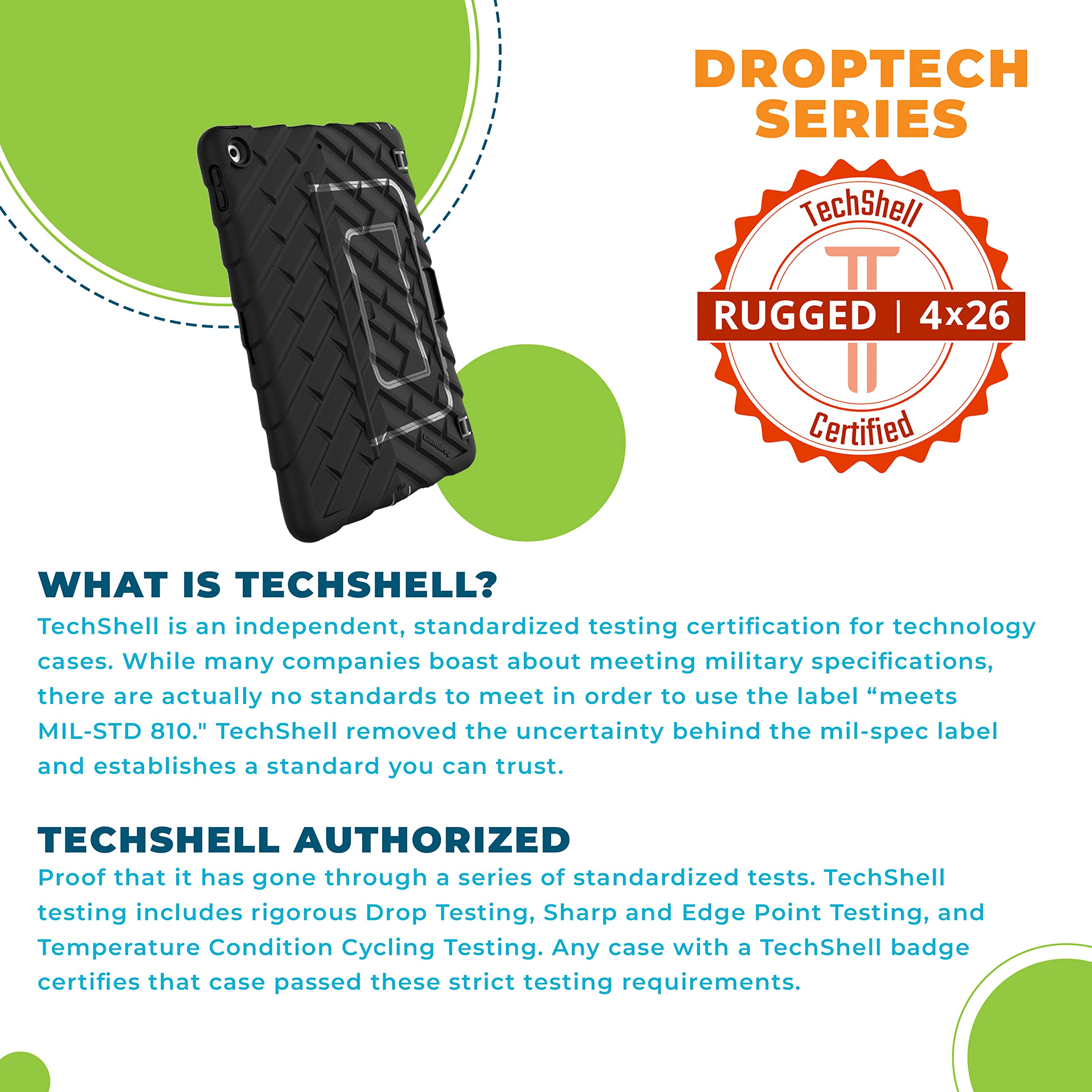 Gumdrop Hideaway Case Fits Apple Ipad 9Th | 8Th | 7Th Gen (10.2 Inch) Designed For K 12 Students Teachers And Classrooms � Drop Tested Rugged Shockproof Bumpers For Reliable Device Protection � Black