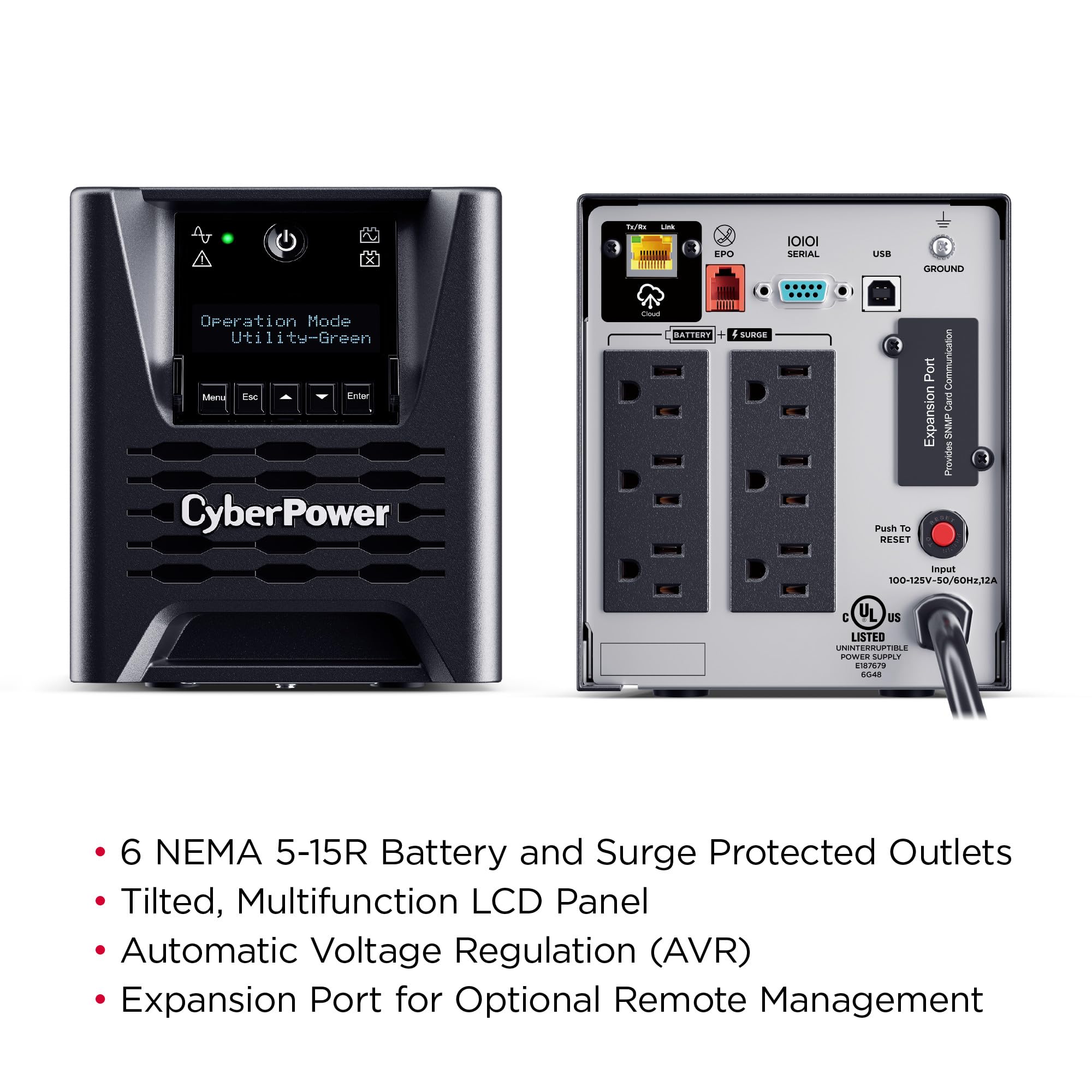 Ch Cyberpr750Lcd3C R