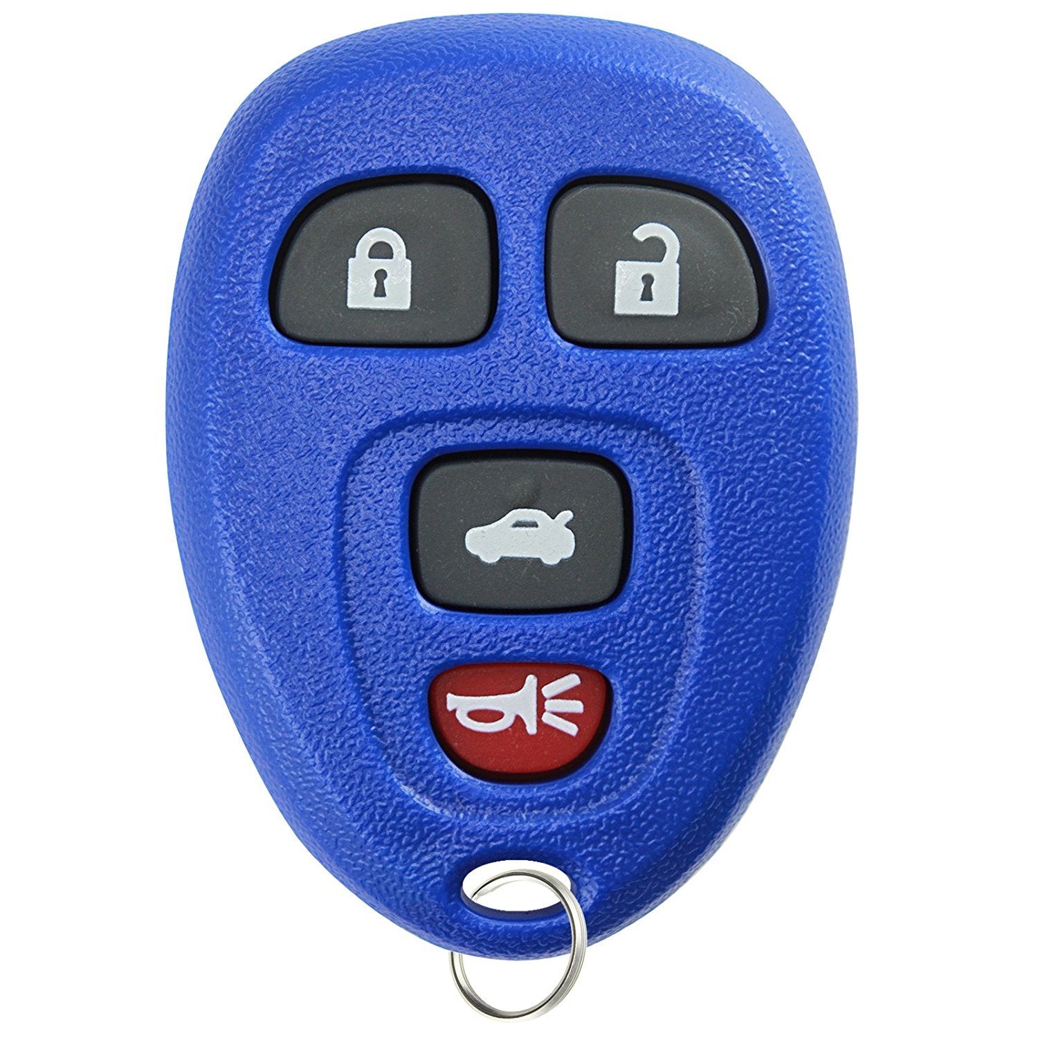 Keylessoption Keyless Entry Remote Control Car Key Fob Replacement For 15912859 Blue