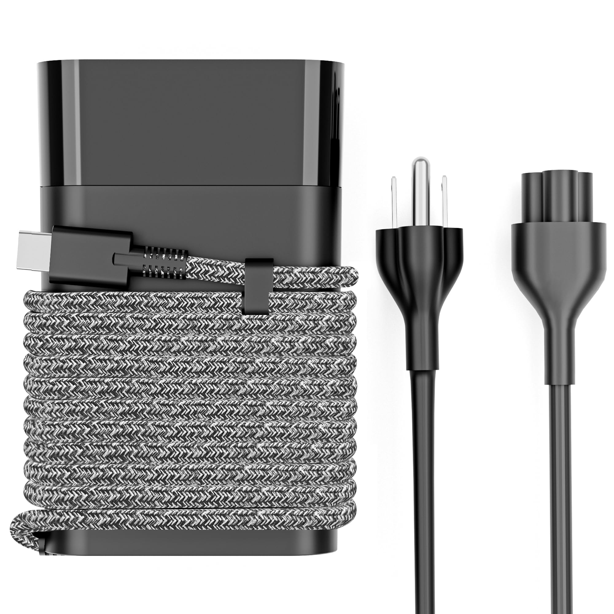 New Slim 65W Usb C Laptop Charger Replacement For Hp Spectre X360, Envy, Chromebook, Elitebook X360, Pavilion, Elite X2 Travel T