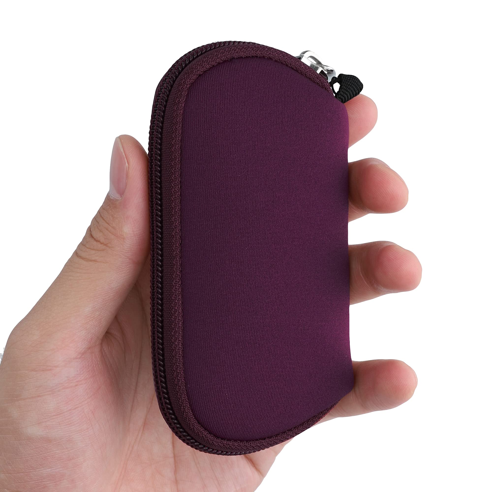 Kwmobile Neoprene Case Compatible With Apple Magic Mouse 1/2   Case For Mouse Soft Pouch Carry Bag   Berry