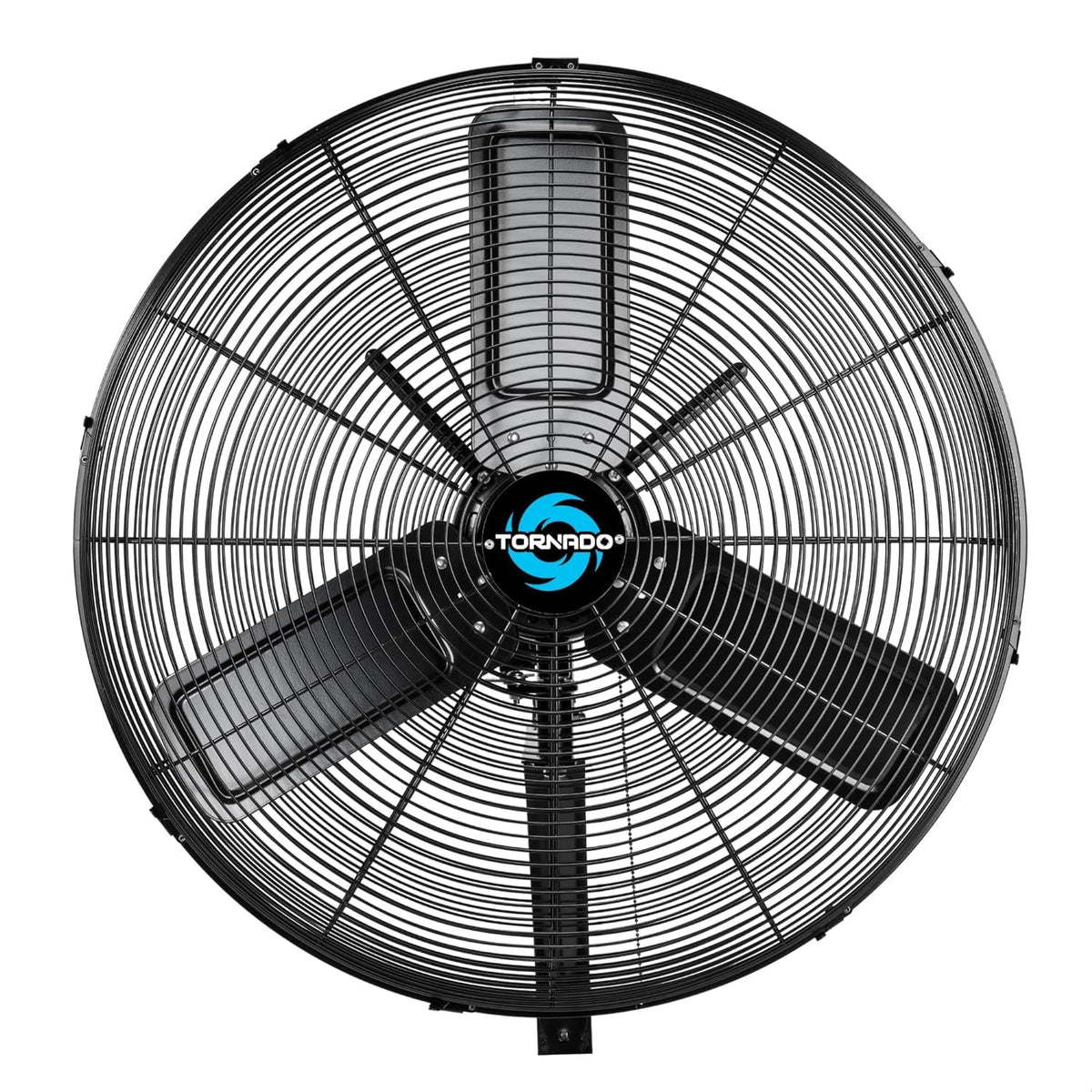 Tornado 24 Inch Outdoor Rated Ipx4 Water Resistant High Velocity Oscillating Wall Mount Fan For Industrial Use Teao Motor 2 Spee