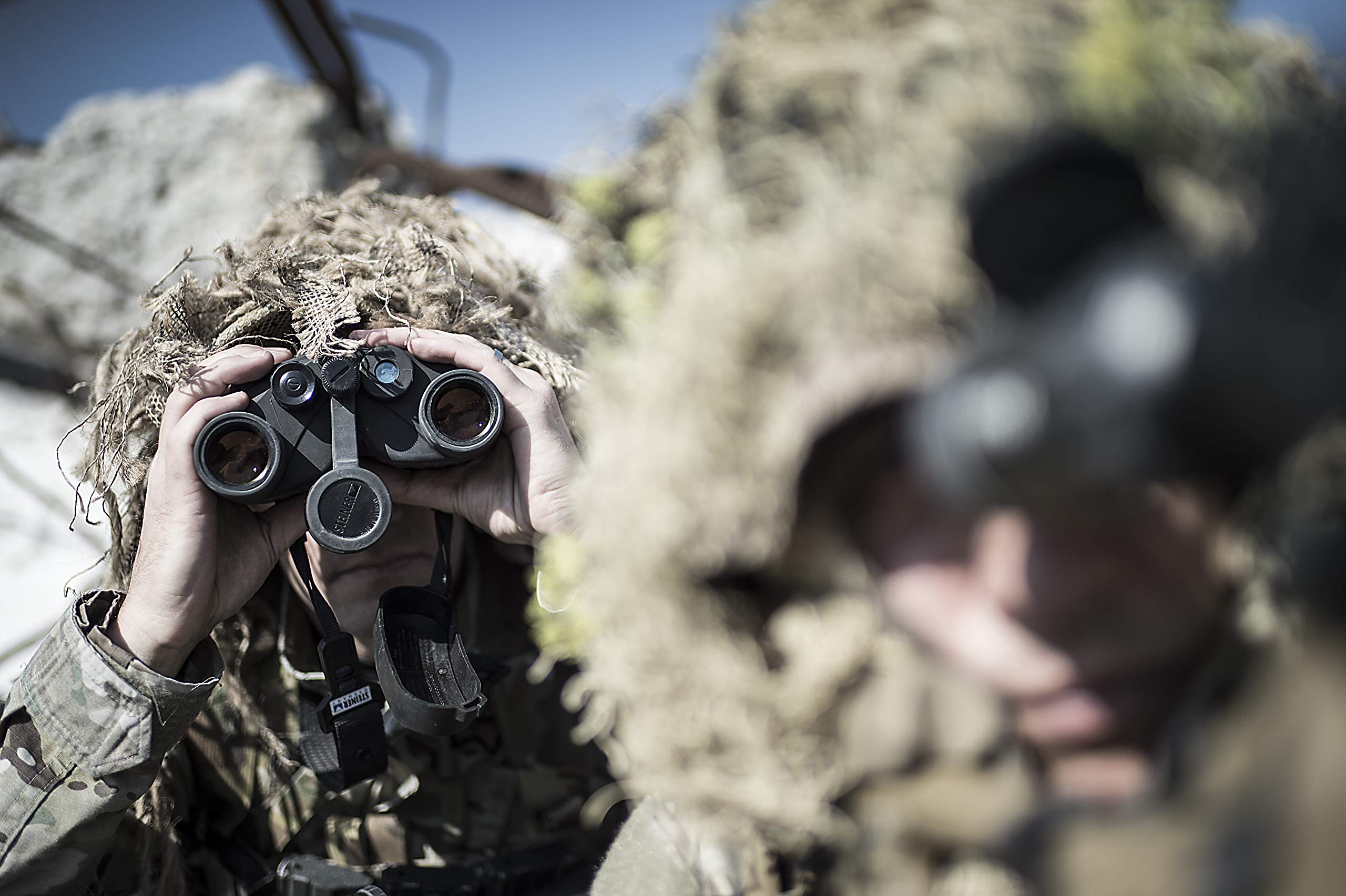 Steiner Military Binoculars, Military Grade Precision And Optical Clarity, 8X30 With Laser Rangefinder