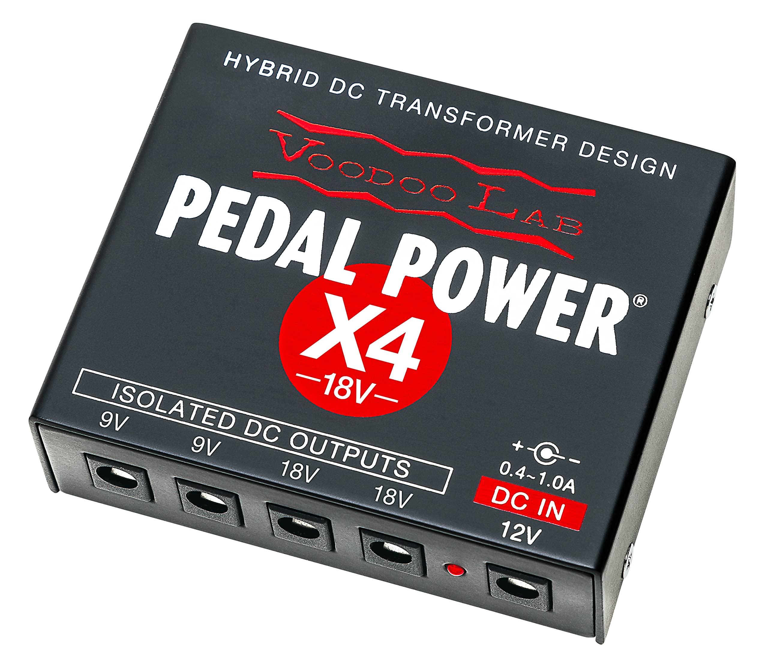 Voodoo Lab Pedal X4 18 Volt Isolated Power Supply (Ppx4 18V)