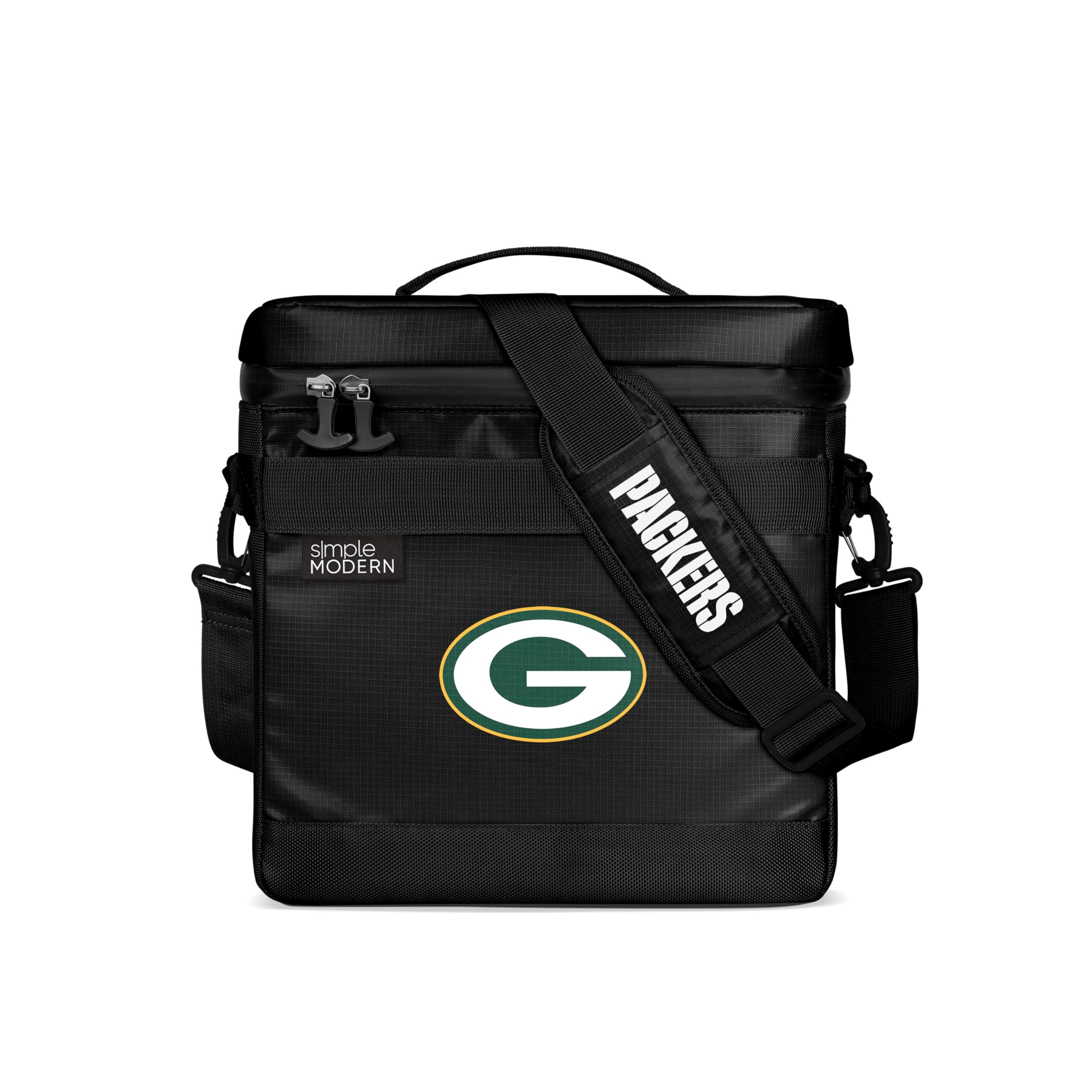 Simple Modern Officially Licensed Nfl Green Bay Packers Day Cooler For 12 Cans | Soft Insulated Ice Chest With Carrying Strap &