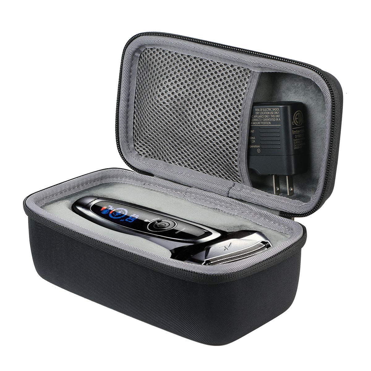 Co2Crea Hard Travel Case Replacement For Panasonic Arc5 Electric Razor Men'S Shave Es Lv65 S