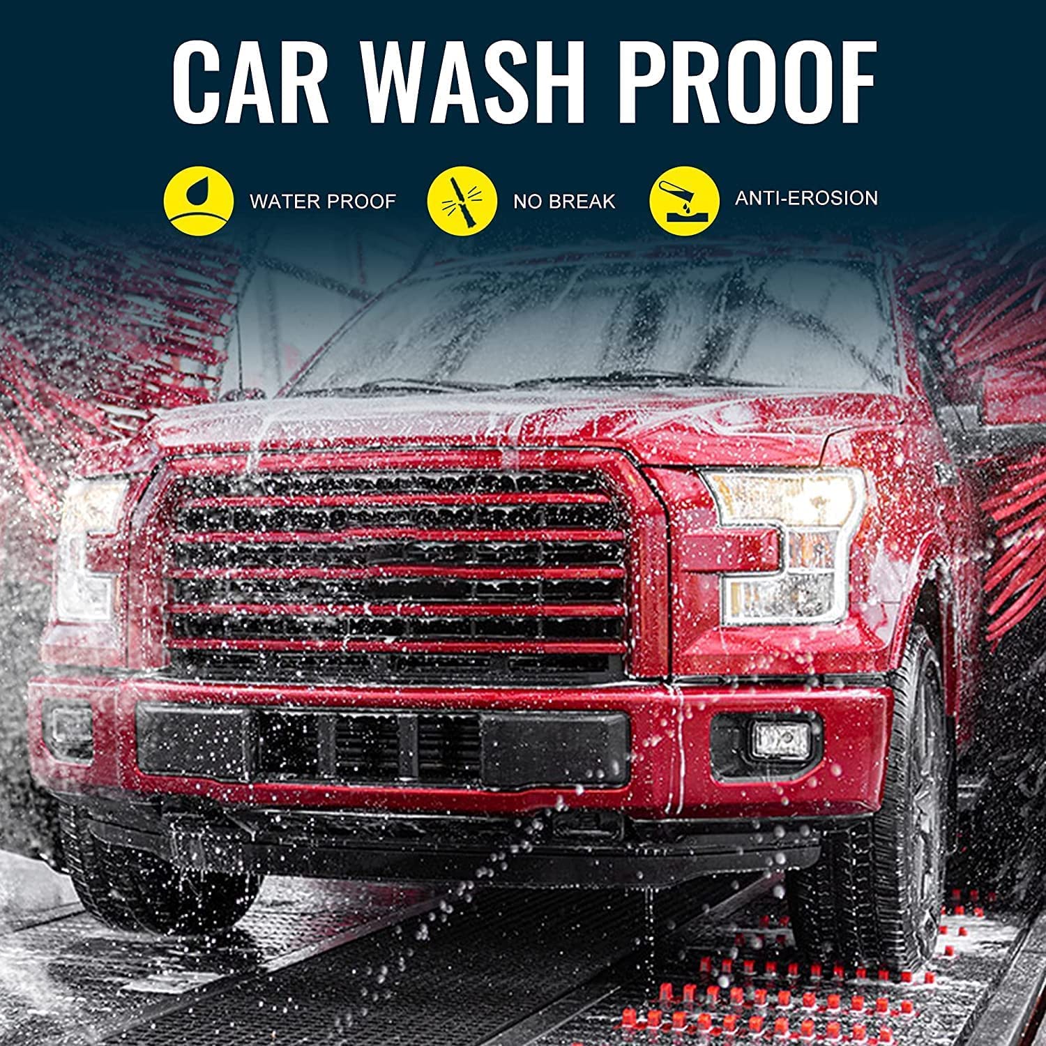 Ksaauto Antenna For Toyota Tacoma Tundra Fj Cruiser 1995 2024, Toyota Tundra Tacoma Accessories, 6 3/4 Inch Stubby Epdm Rubber C