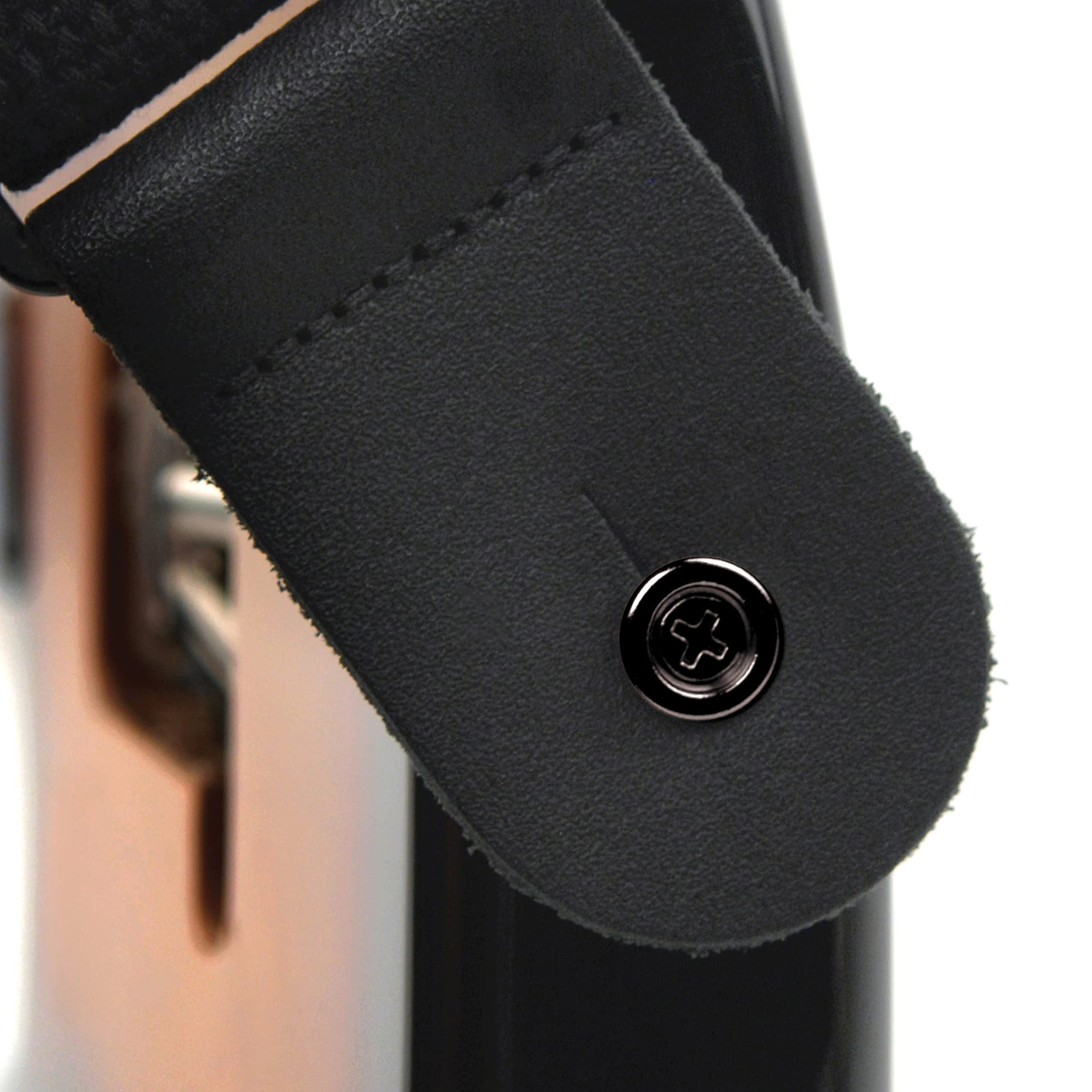 D'Addario Accessories Solid Brass End Pins   Black (Pair),Pwep102, Large