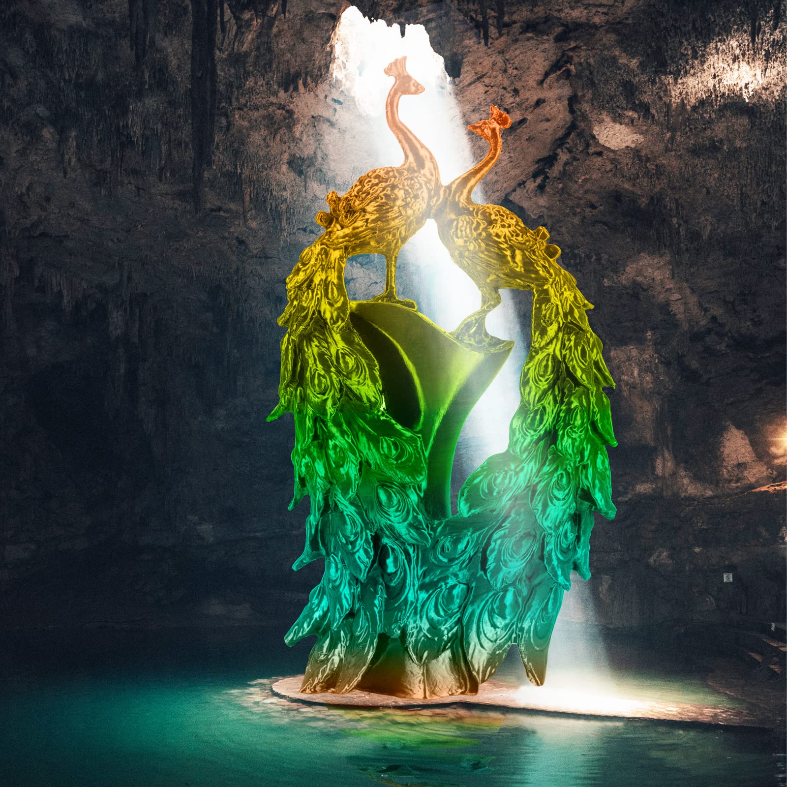 Iemai Rainbow Petg Filament 1.75Mm, Rapid High Speed 3D Printer Filament At 50 600Mm/S, Hyperfast Color Changing Rainbow Filamen