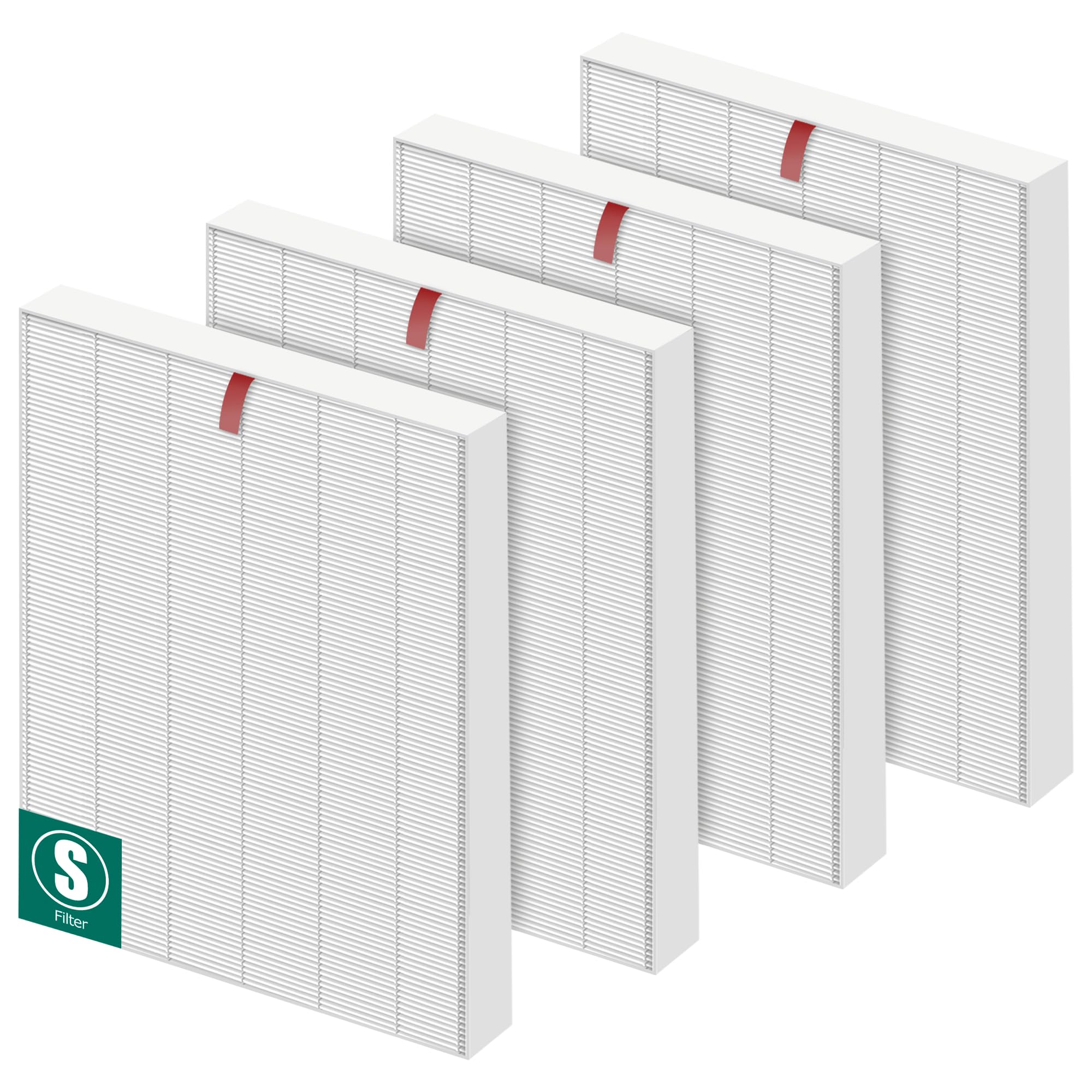 C545 Replacement Filter S For Winix C545 Air Purifier,Replace For Winix Filter S 1712 0096 00 And 2522 0058 00, 4 Pack H13 Ture