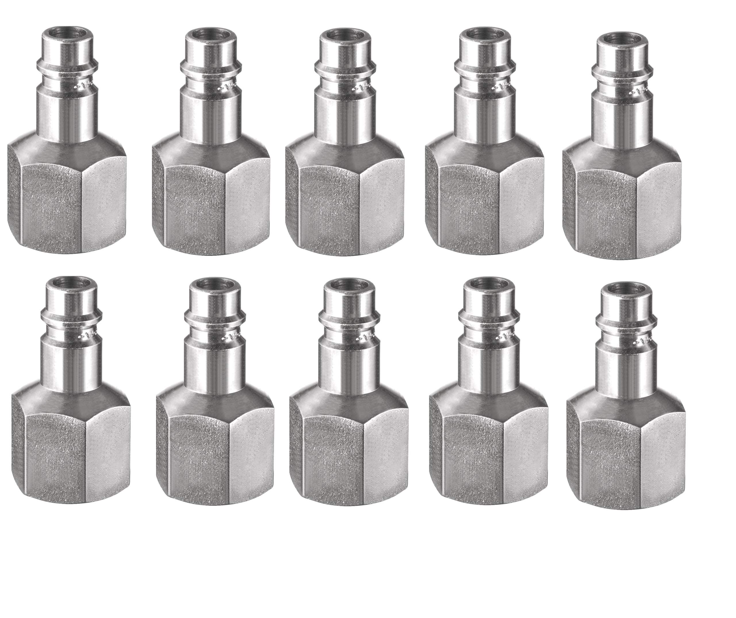 Prevost Erp 076201 1/4 Thread Female Npt High Flow Safety Air Plug Quality European Style (10)
