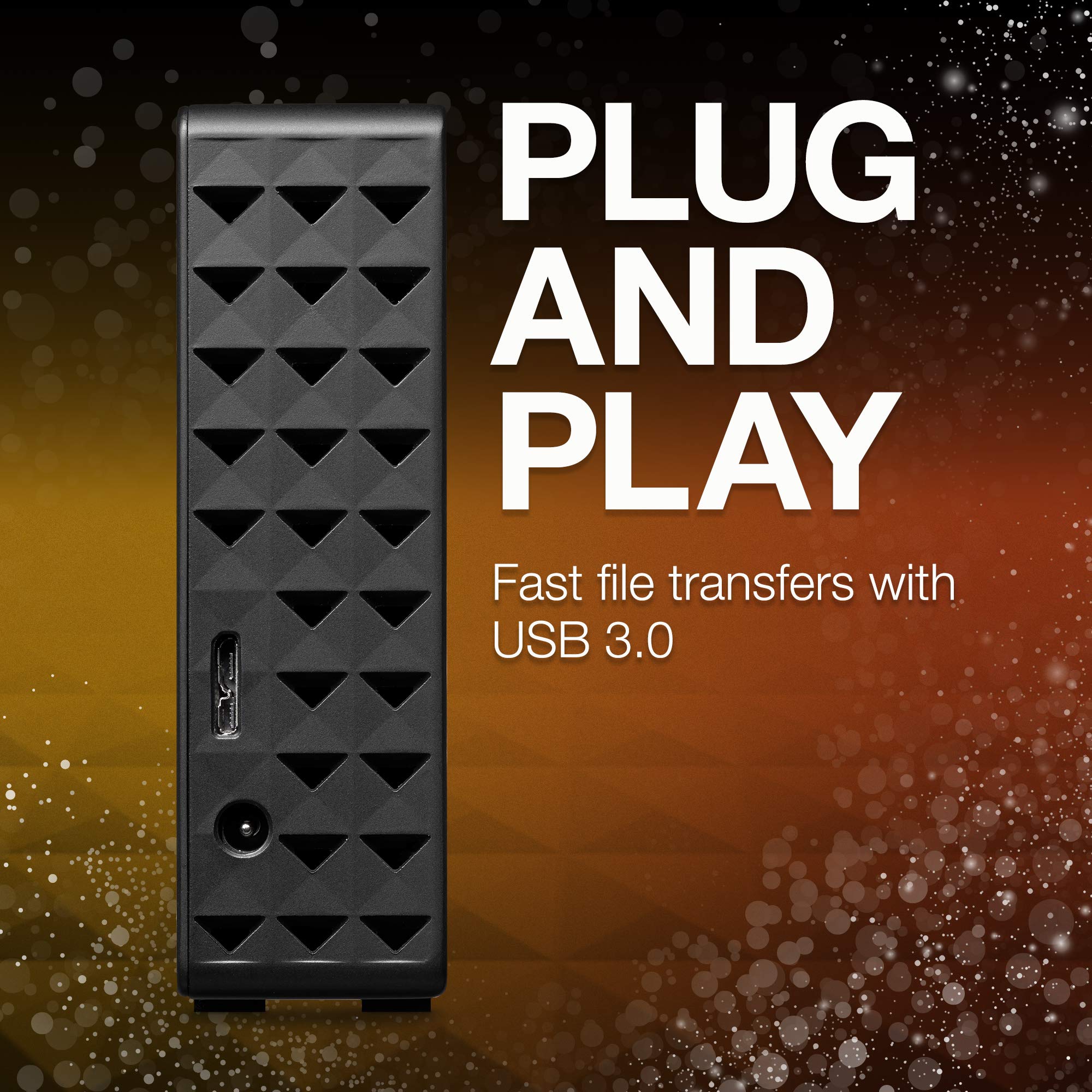 Seagate Expansion 3TB Desktop External Hard Drive USB 3.0 (STEB3000100)