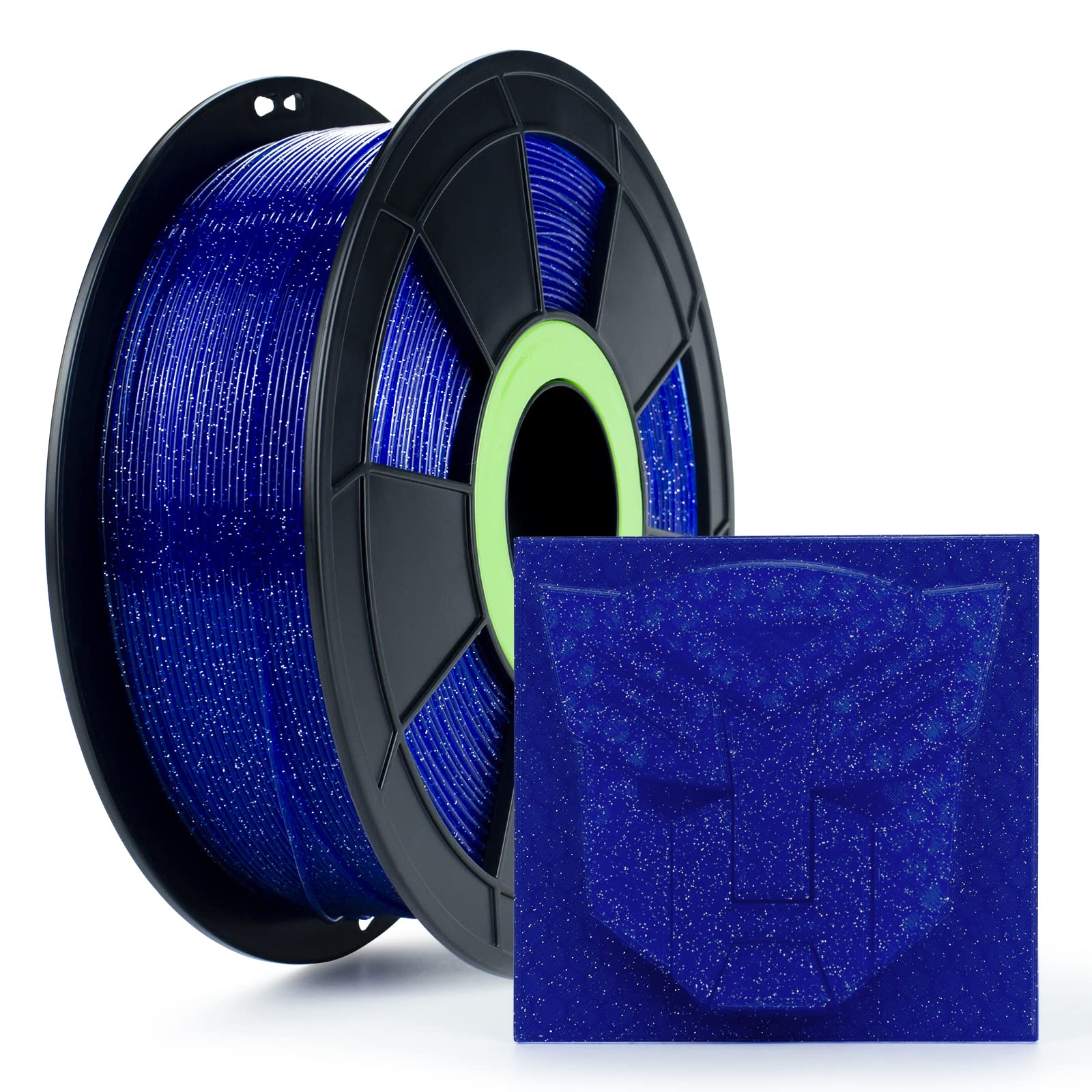 Ziro Pla Glitter Filament 1.75Mm,3D Printer Filament Pla 1.75Mm Twinkling Color Series 1Kg(2.2Lbs), Dimensional Accuracy +/  0.0