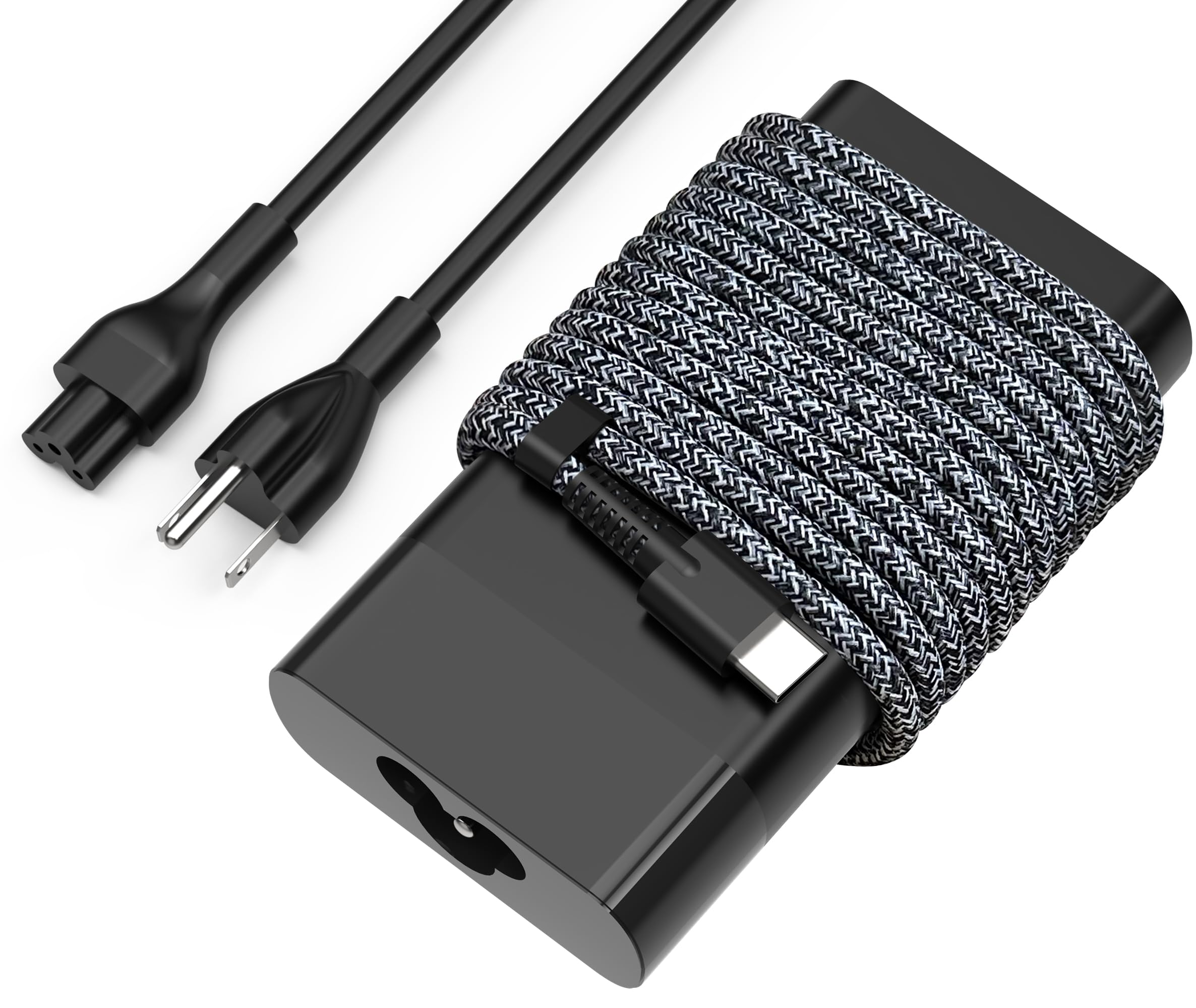 New Slim Hp 65W Usb C Laptop Charger Power Adapter Replacement For Hp Spectre X360,Spectre,Elitebook X360,Elitebook,Envy,Chromeb