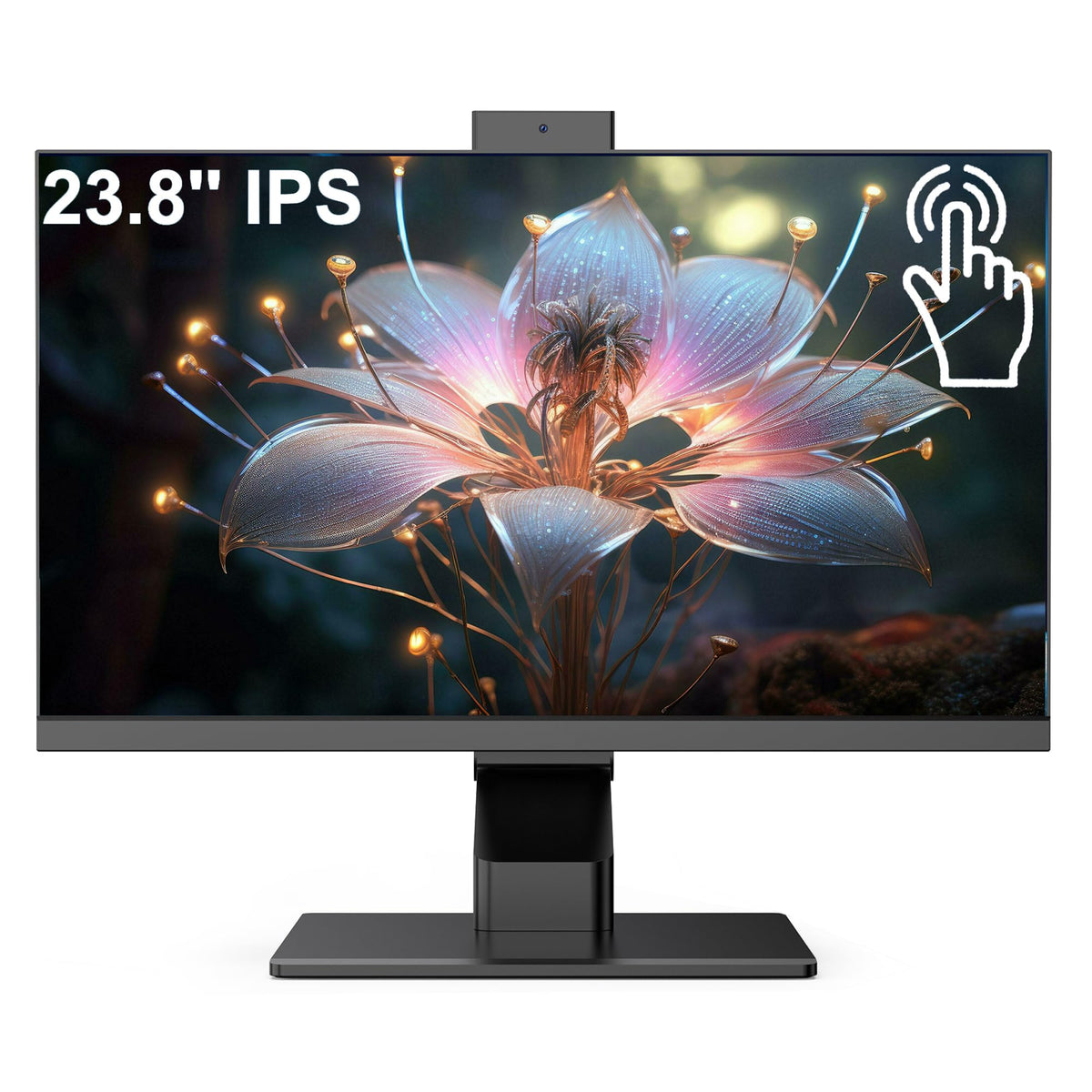 All-in-One Desktop Computer 23.8 Touchscreen -Quad-Core CPU (Up to 3.4 ...
