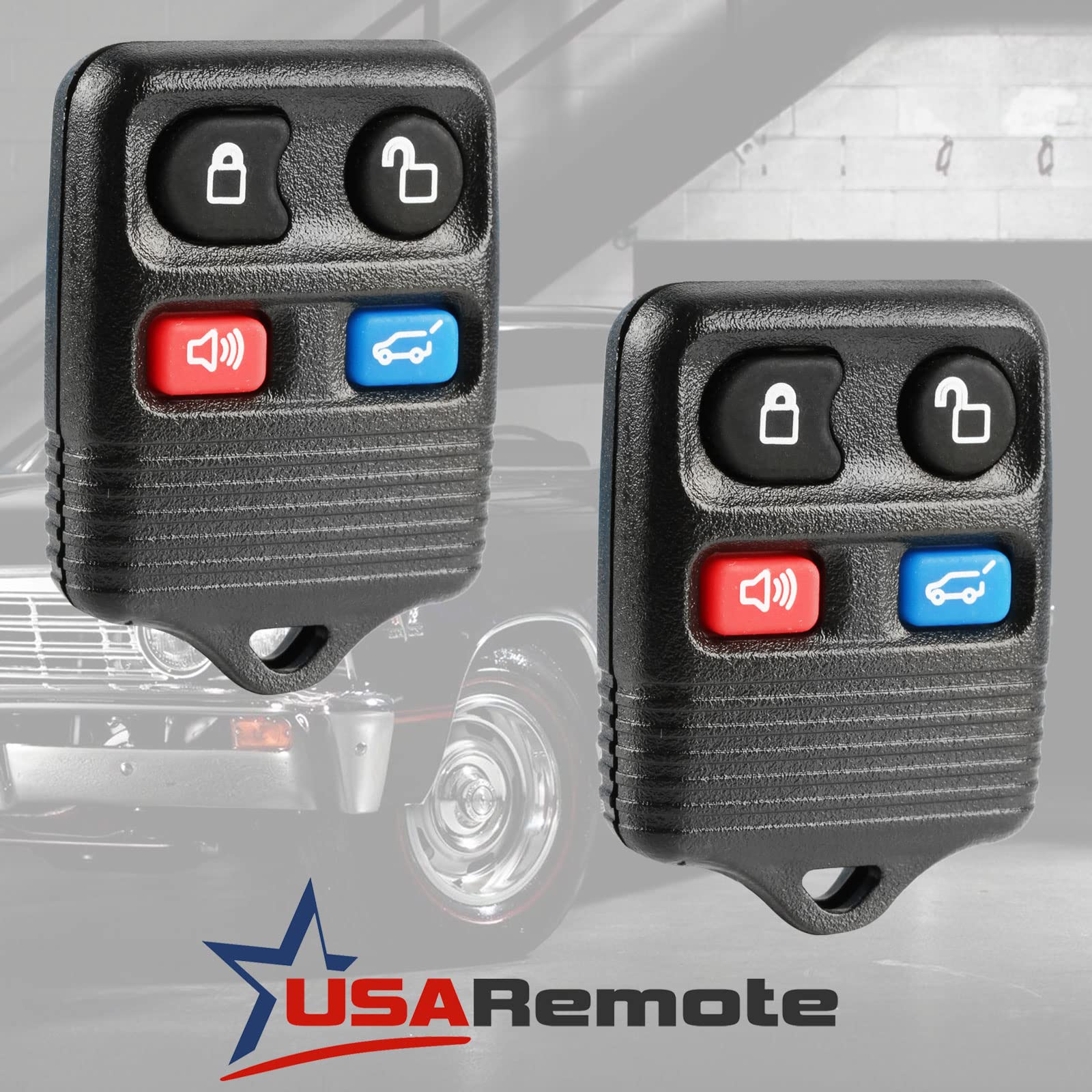 Key Fob Keyless Entry Remote Fits Ford Expedition Explorer / Lincoln Aviator Navigator / Mercury Mountaineer (Cwtwb1U322), Set O