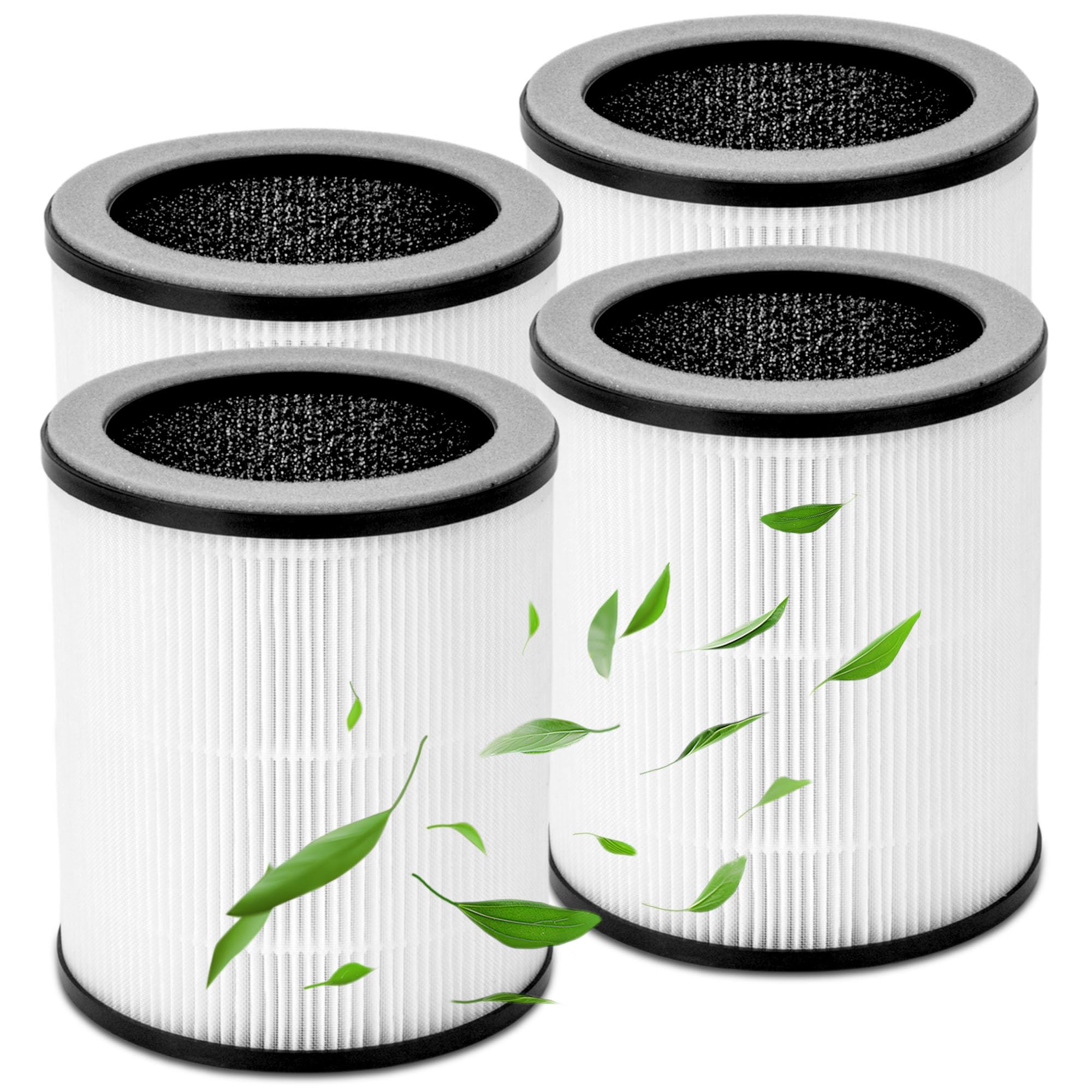 4 Packs P60 H13 True Hepa Replacement Filters Compatible With Tplmb P60 And Vhoiu Kj50 Air Cleaner Purifier , Part # P60 Rf, 3 I