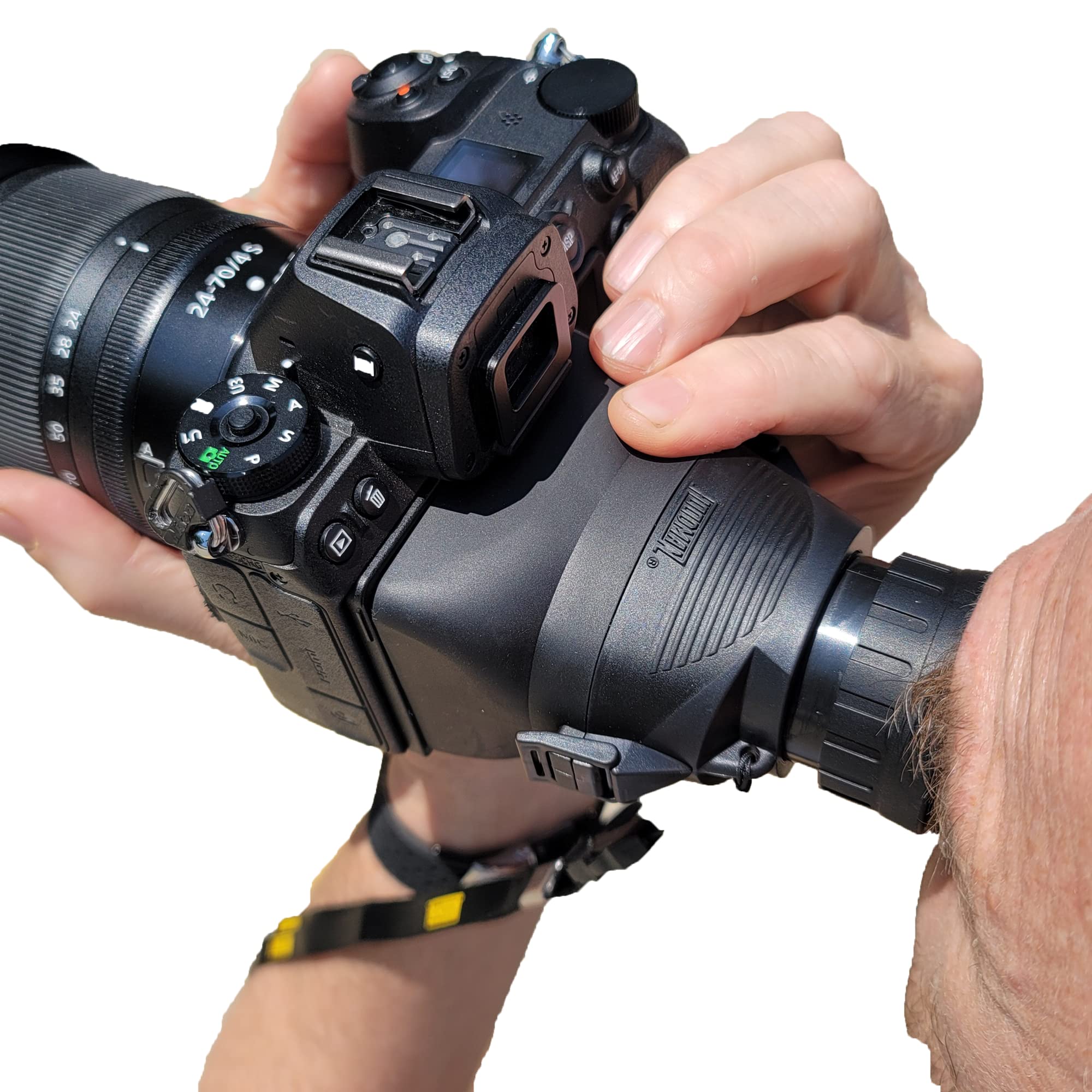 Hoodman H32Mb Hoodloupe Camera Viewfinder Loupe 3.2 Inch Lcd Sun Shade