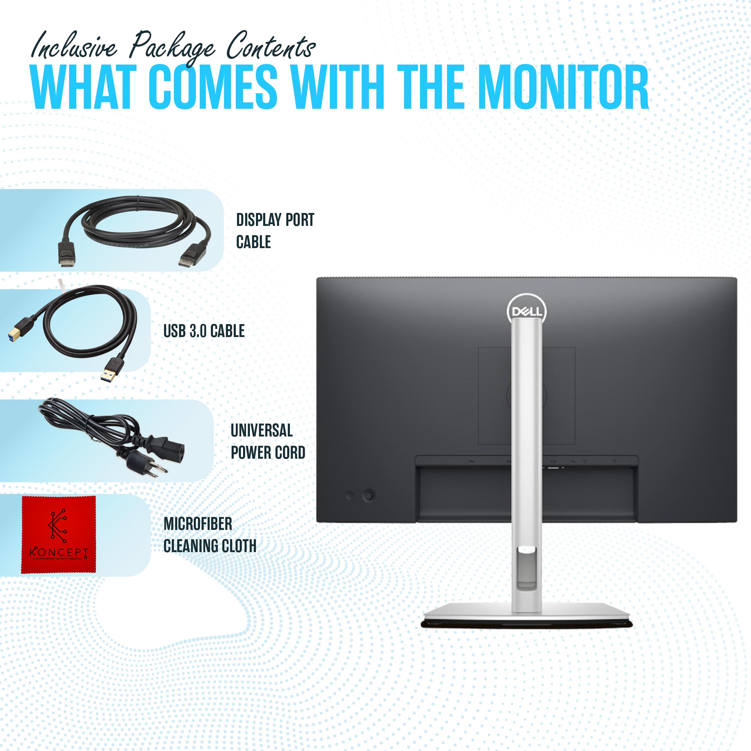 Dell P2425H Computer Monitor Screen 24'' 16:9 Ips Bundle With Stand   Full Hd, 1920 X 1080 1 Year Warranty   Led, 100Hz Monitor