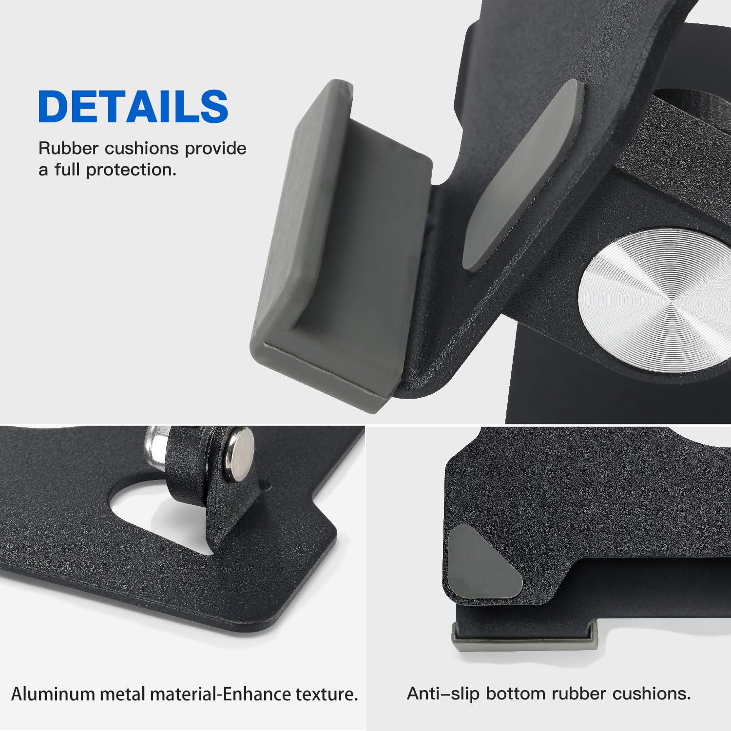 Kabcon Tablet Stand,Tablet Holder For Ipad,Adjustable Portable Multi Angle Desktop Stand Compatible With Ipad Pro 9.7 10.5 12.9 Air Mini 1 4,Galaxy Tabs,Surface Pro Tablets,Kindle,E Reader,Nexus