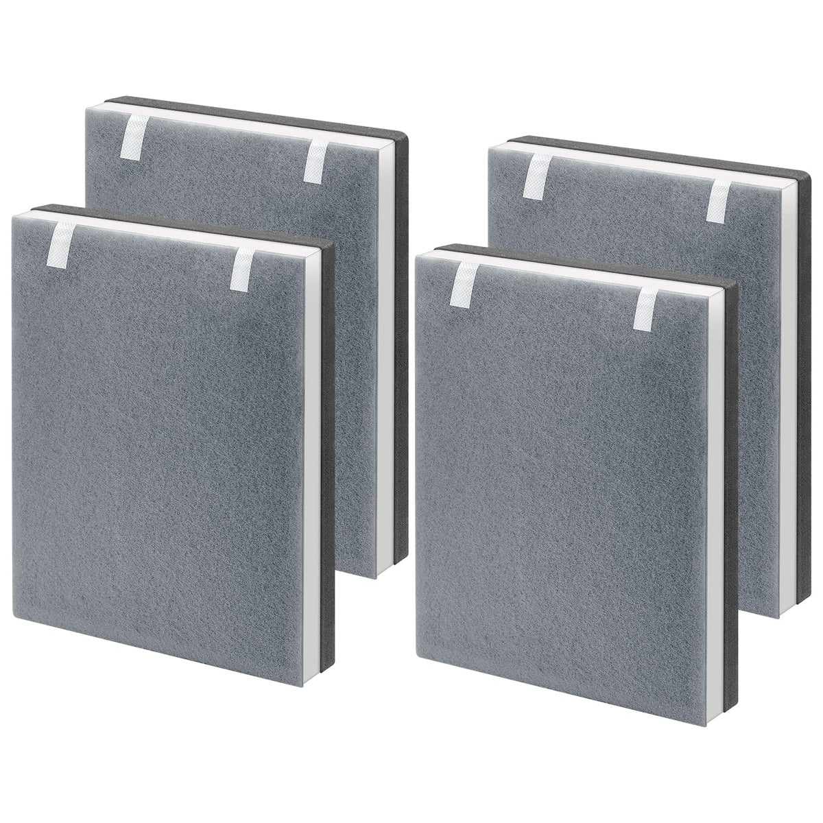 4 Pack Vital 100 True Hepa Replacement Filter Compatible With Levoit Vital 100 Air Purifier, 3 In 1 H13 Ture Hepa And High Effic