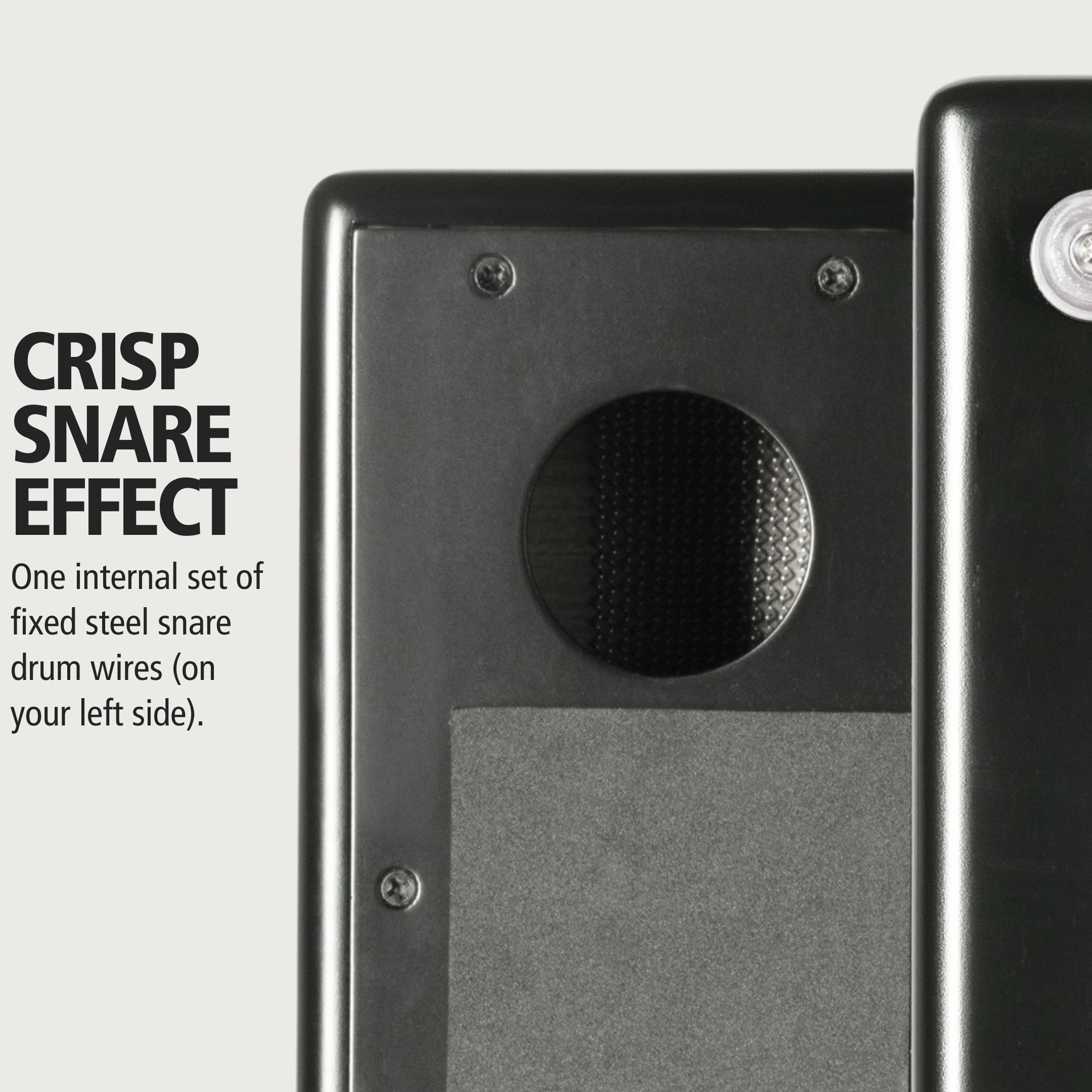 Meinl Slaptop Cajon Box Drum With Internal Snares And Forward Projecting Sound Ports   Not Made In China   Makah Burl Playing Surface, 2 Year Warranty (Topcaj1Mb)