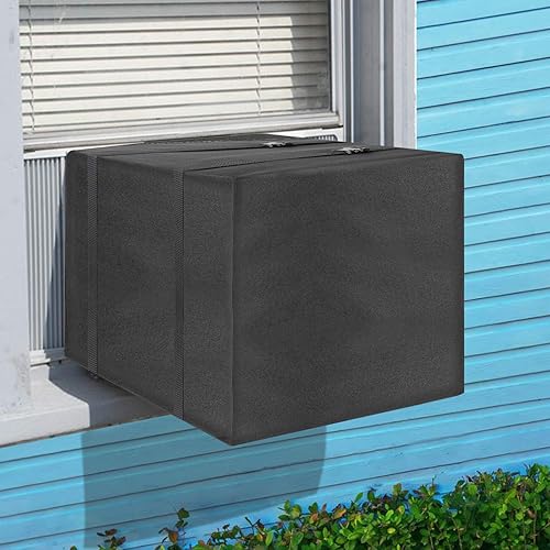 Aozzy Air Conditioner Covers For Window Units Ac Covers For Outside Unit Winter Outdoor Heavy Duty Waterproof Insulation Defende